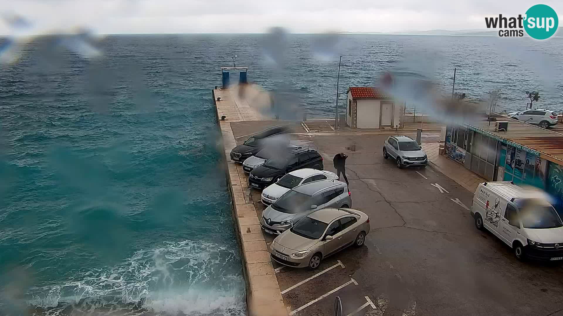 Webcam Bol centre-ville & marina – Vue en direct depuis Bol, île de Brač