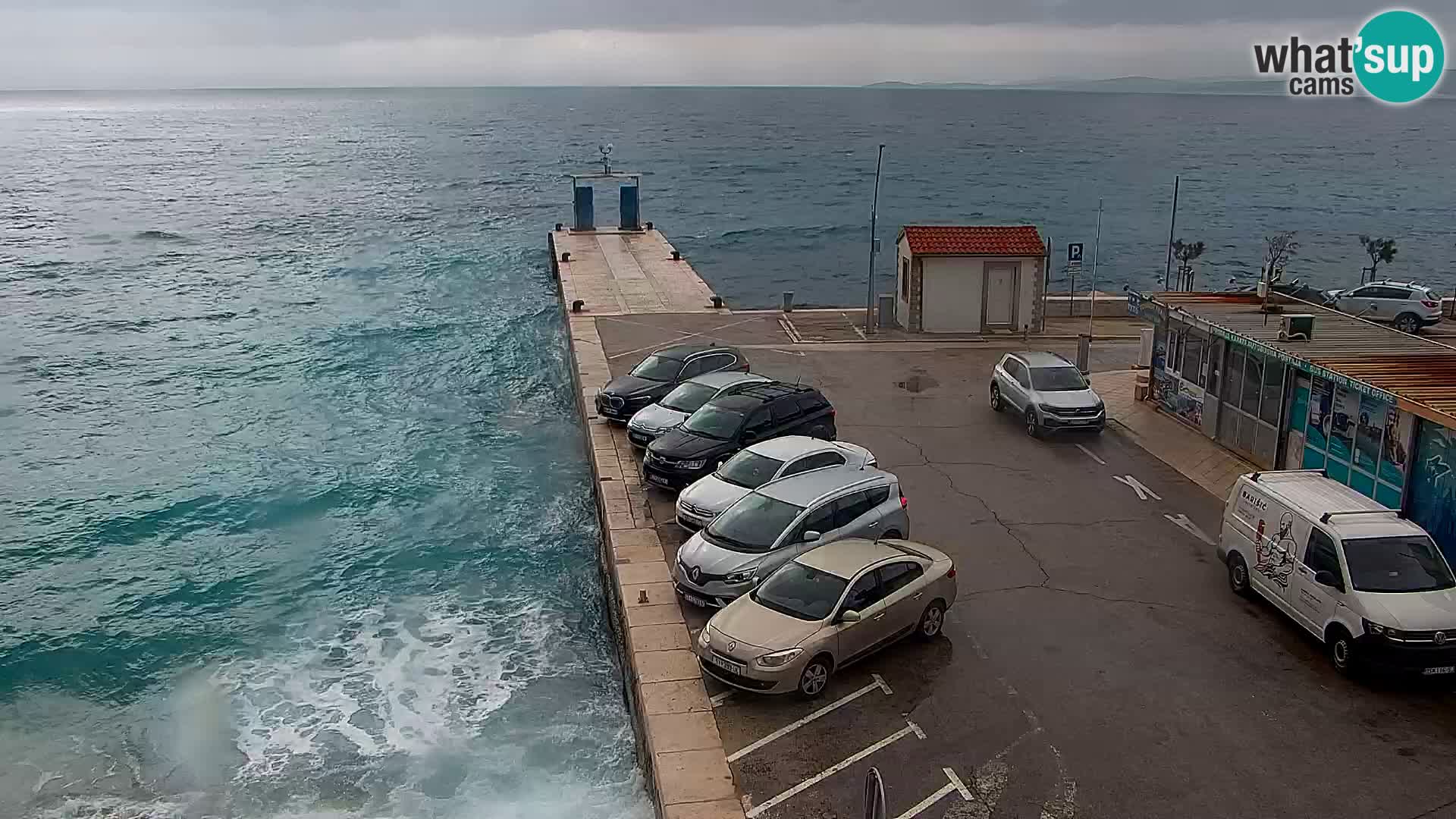 Webcam Bol centre-ville & marina – Vue en direct depuis Bol, île de Brač