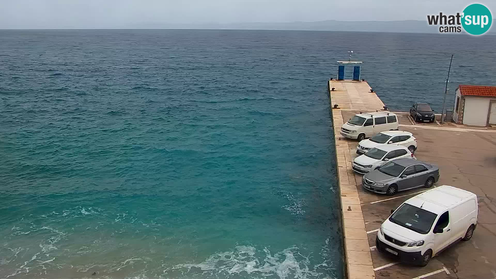 Webcam Bol Hafen & Ortszentrum – Liveblick aus Bol auf der Insel Brač
