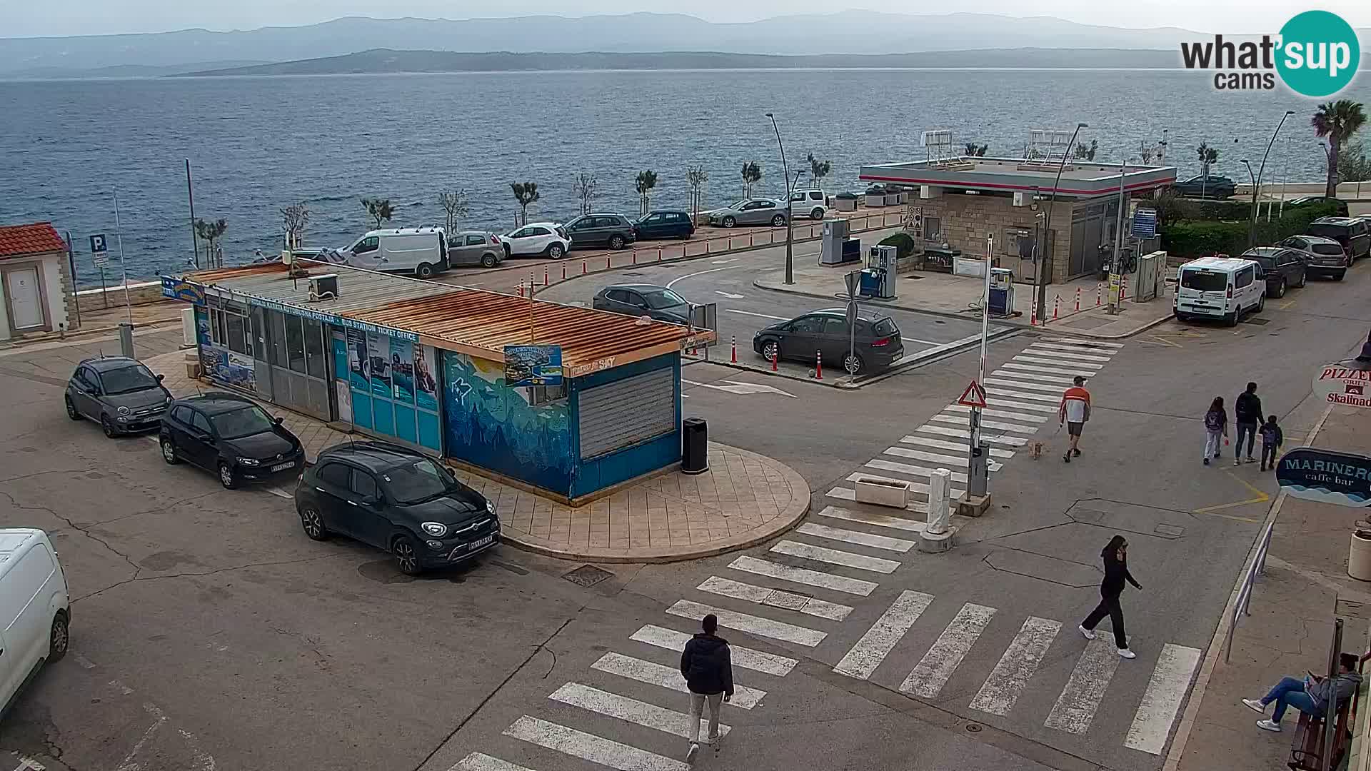Webcam Bol centre-ville & marina – Vue en direct depuis Bol, île de Brač