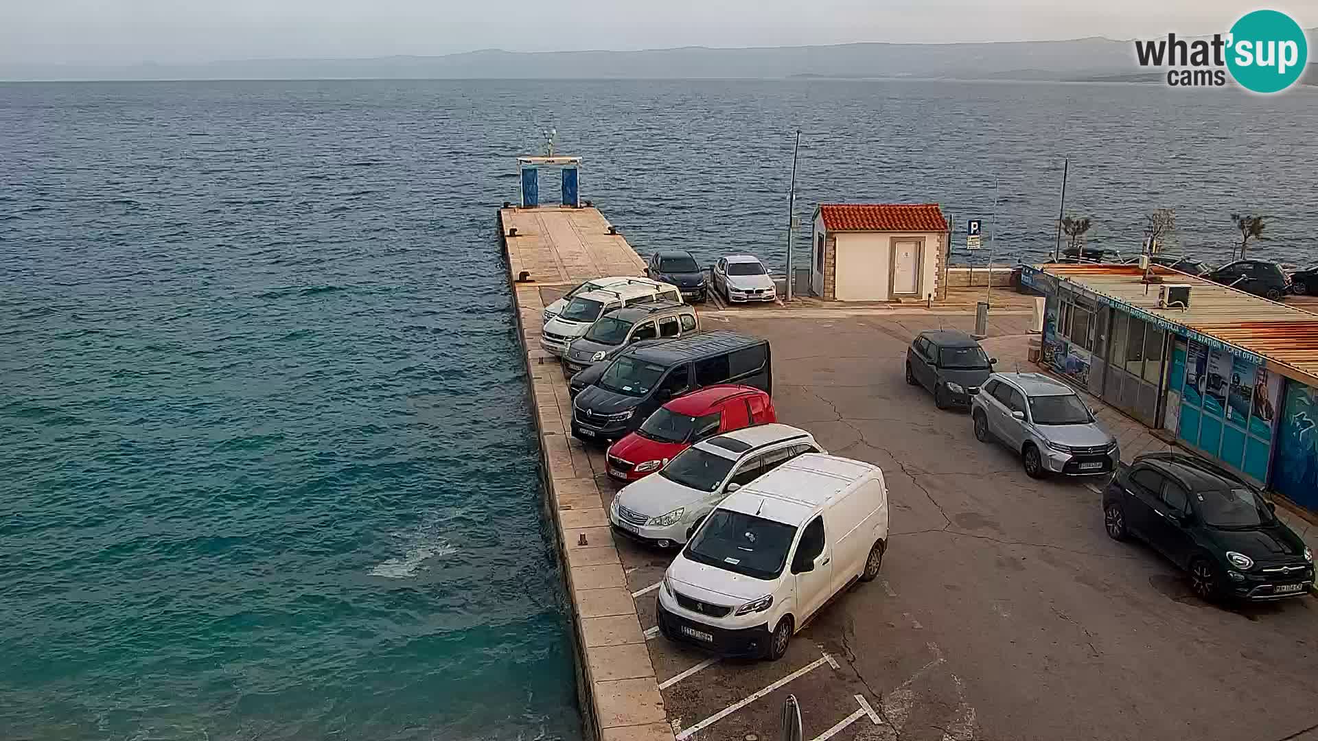 Webcam Bol centre-ville & marina – Vue en direct depuis Bol, île de Brač