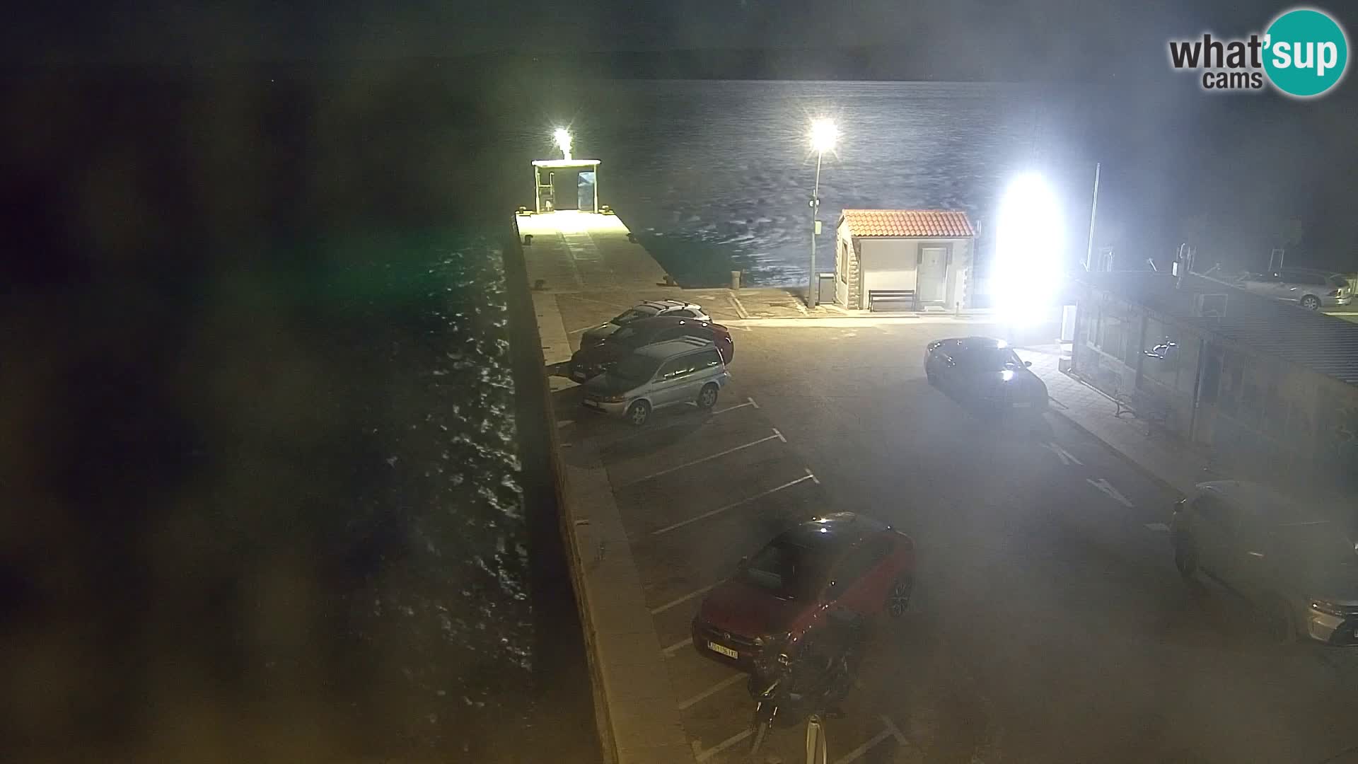 Webcam Bol Centro e Marina – Vista live dal porto di Bol