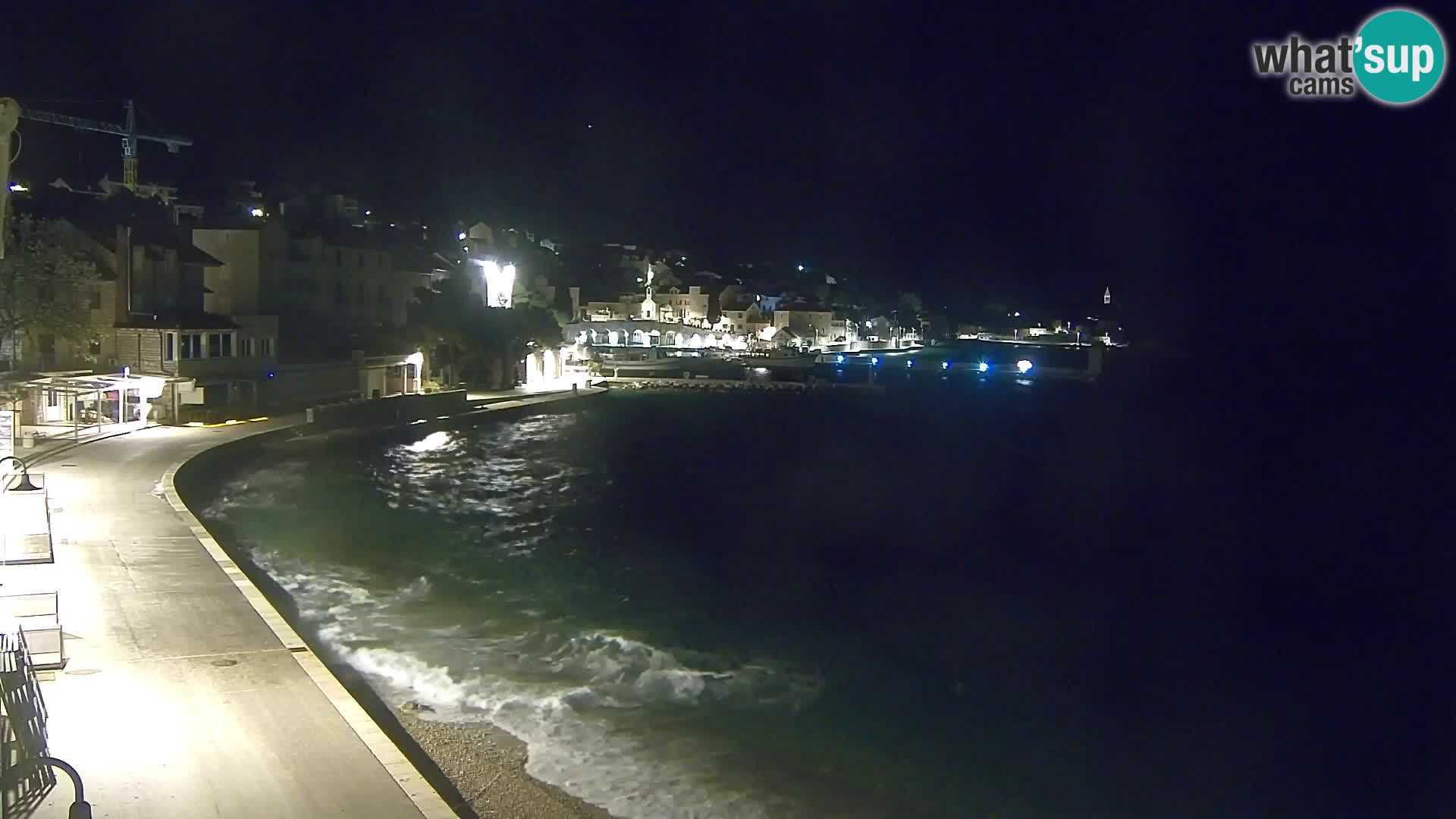 Webcam Bol Centre-Ville & Marina – Vue en direct depuis Bol, île de Brač