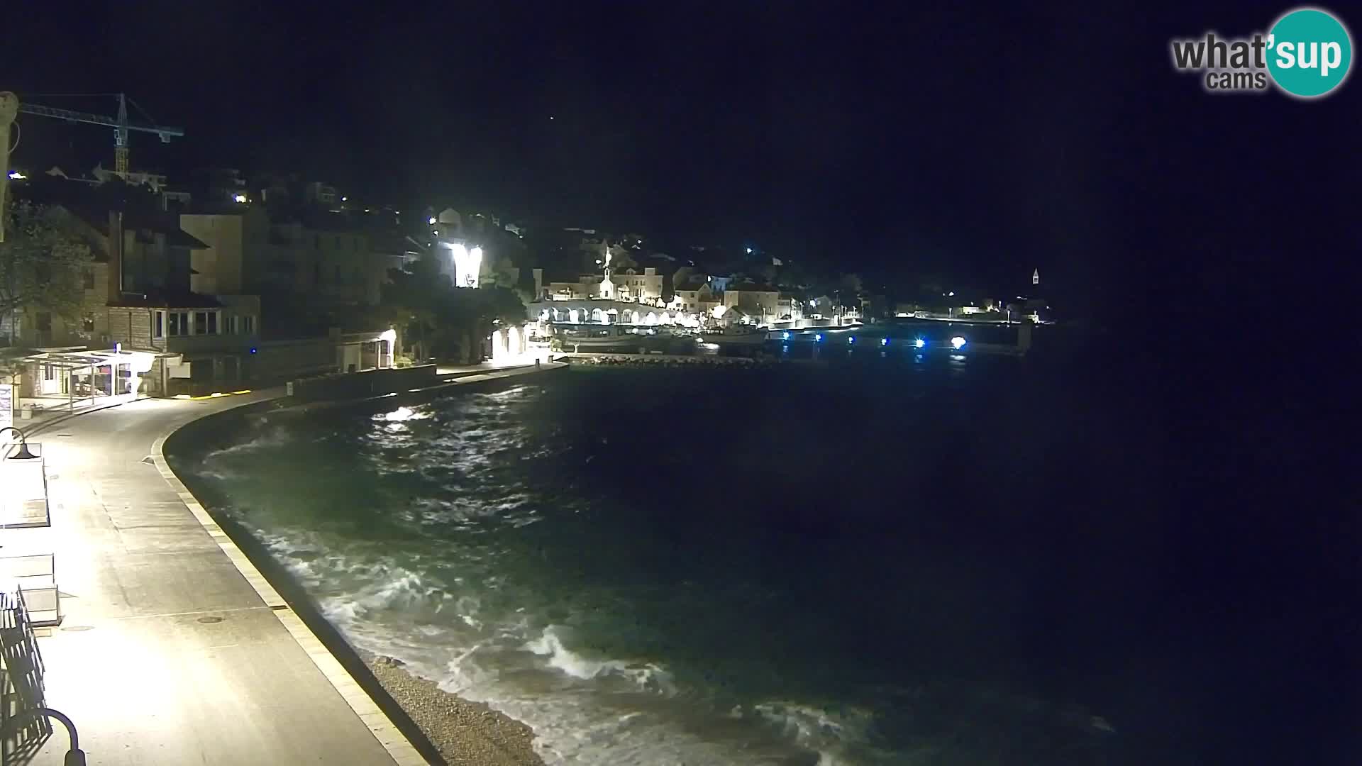 Webcam Bol Hafen & Ortszentrum – Liveblick aus Bol auf der Insel Brač