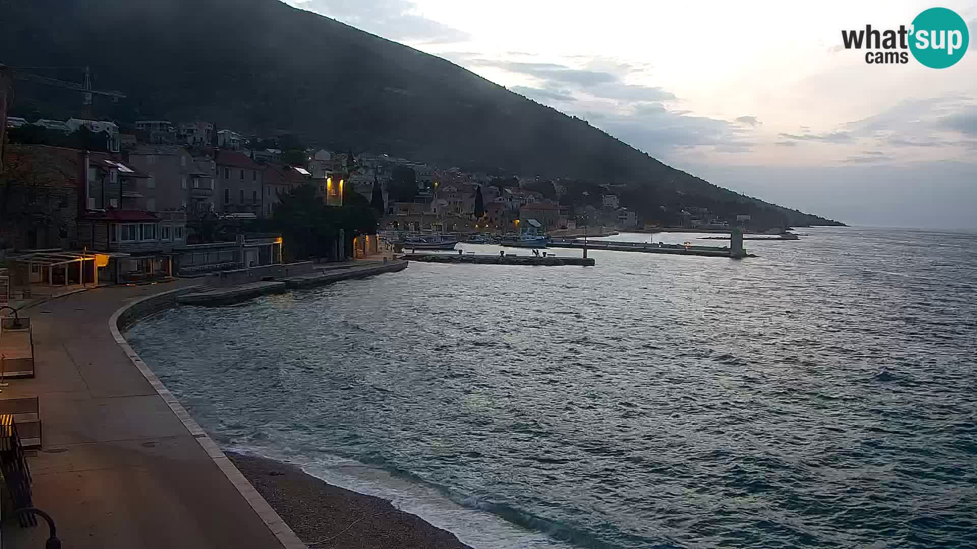 Webcam Bol Hafen & Ortszentrum – Liveblick aus Bol auf der Insel Brač