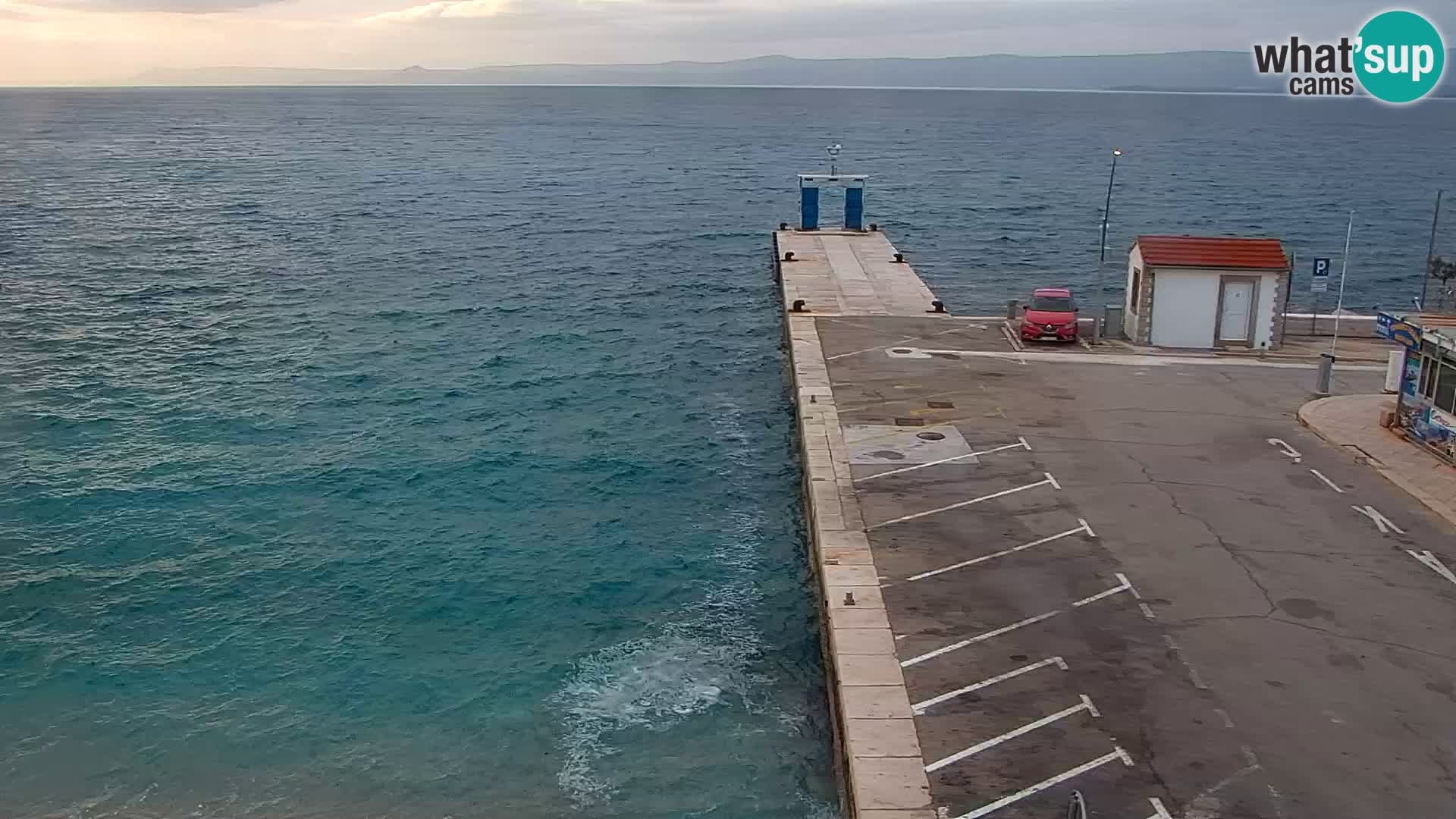 Webcam Bol centre-ville & marina – Vue en direct depuis Bol, île de Brač