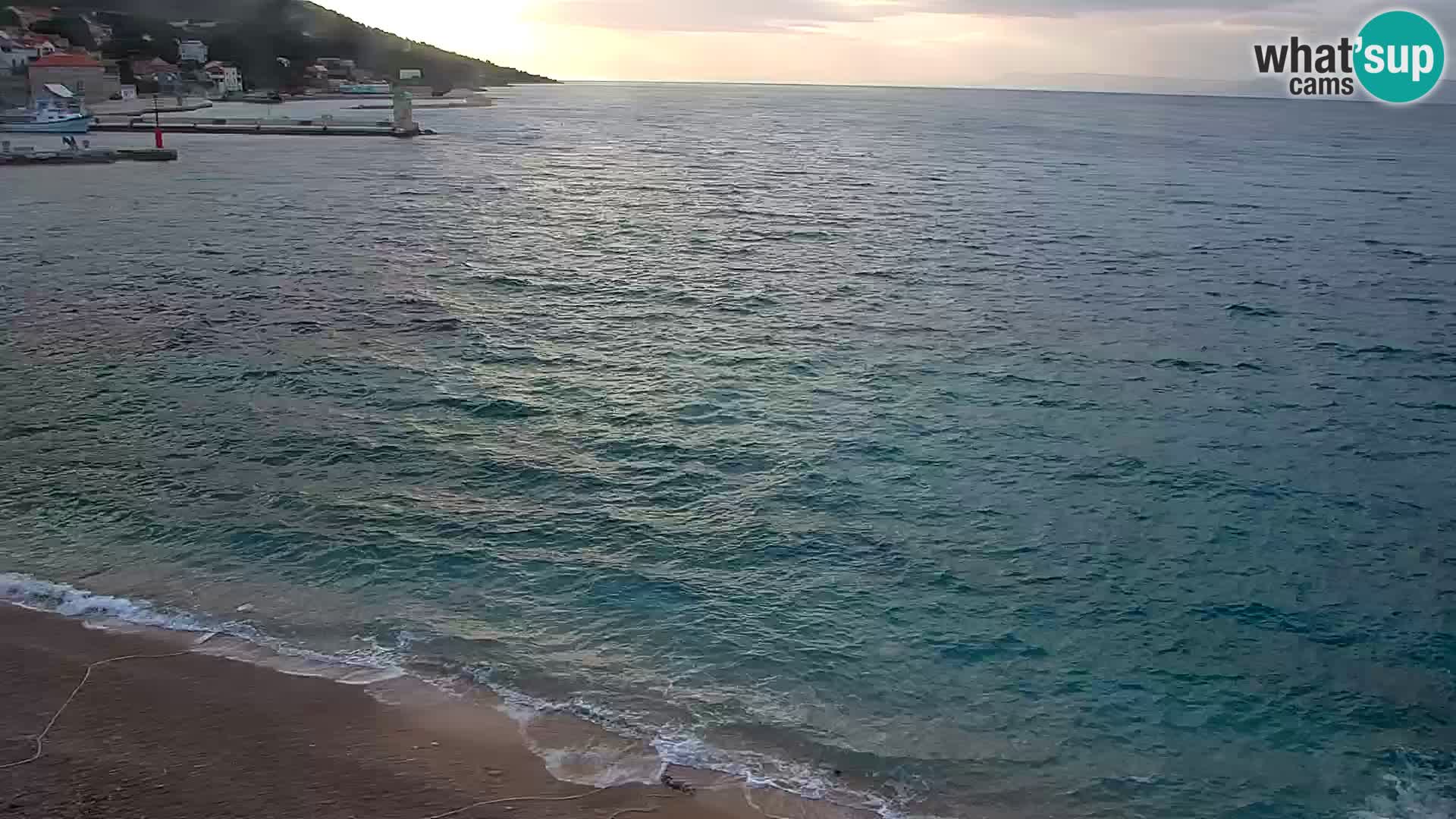 Webcam Bol centre-ville & marina – Vue en direct depuis Bol, île de Brač