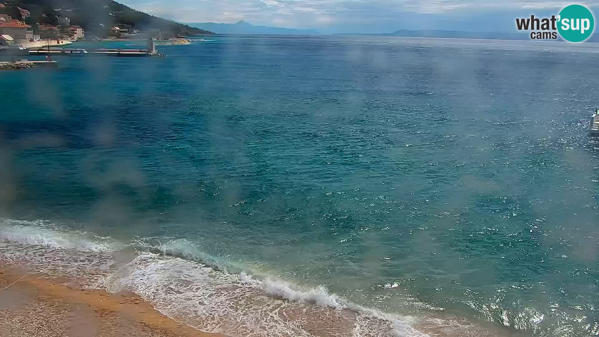 Webcam Bol Centro e Marina – Vista live dal porto di Bol