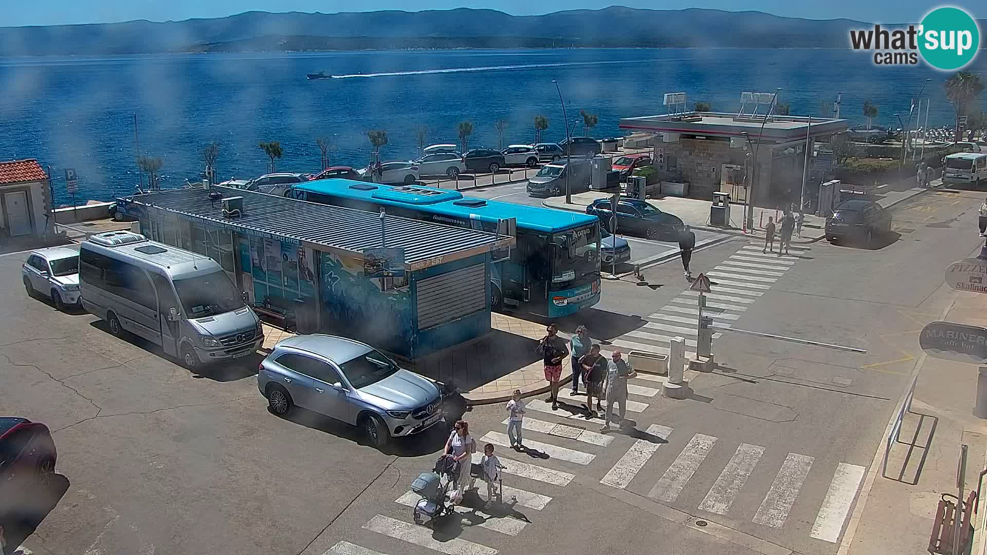 Webcam Bol Centre-Ville & Marina – Vue en direct depuis Bol, île de Brač