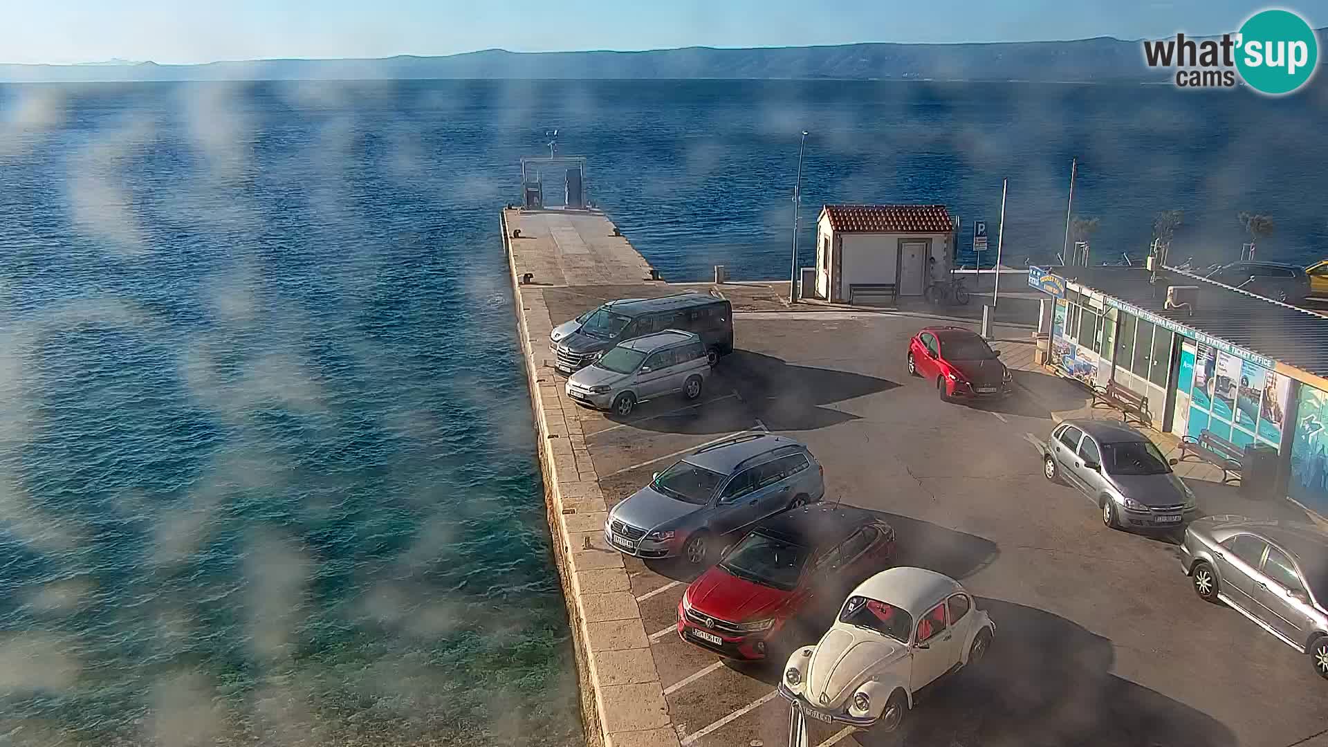 Webcam Bol Centre-Ville & Marina – Vue en direct depuis Bol, île de Brač