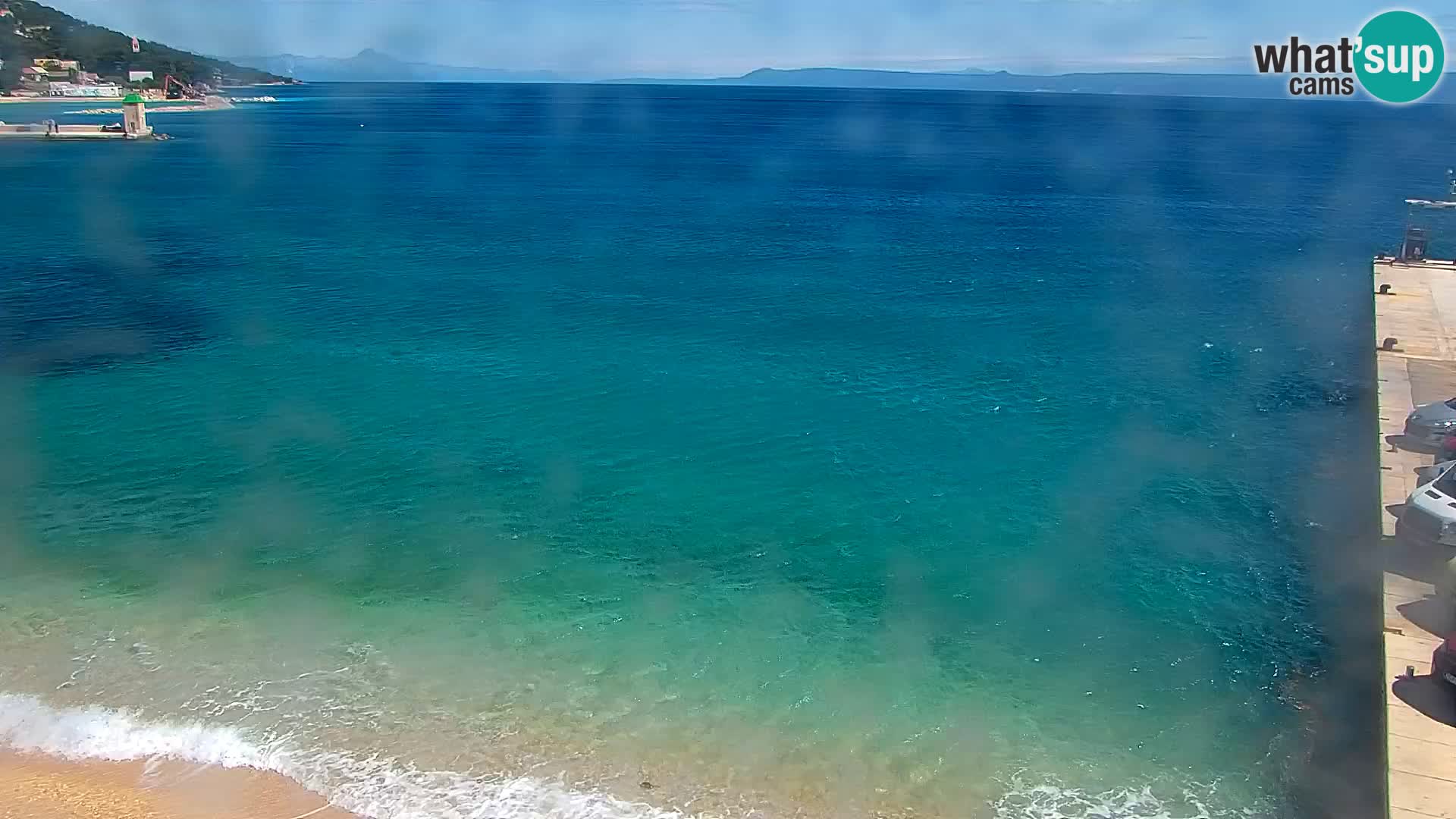 Webcam Bol Centre-Ville & Marina – Vue en direct depuis Bol, île de Brač