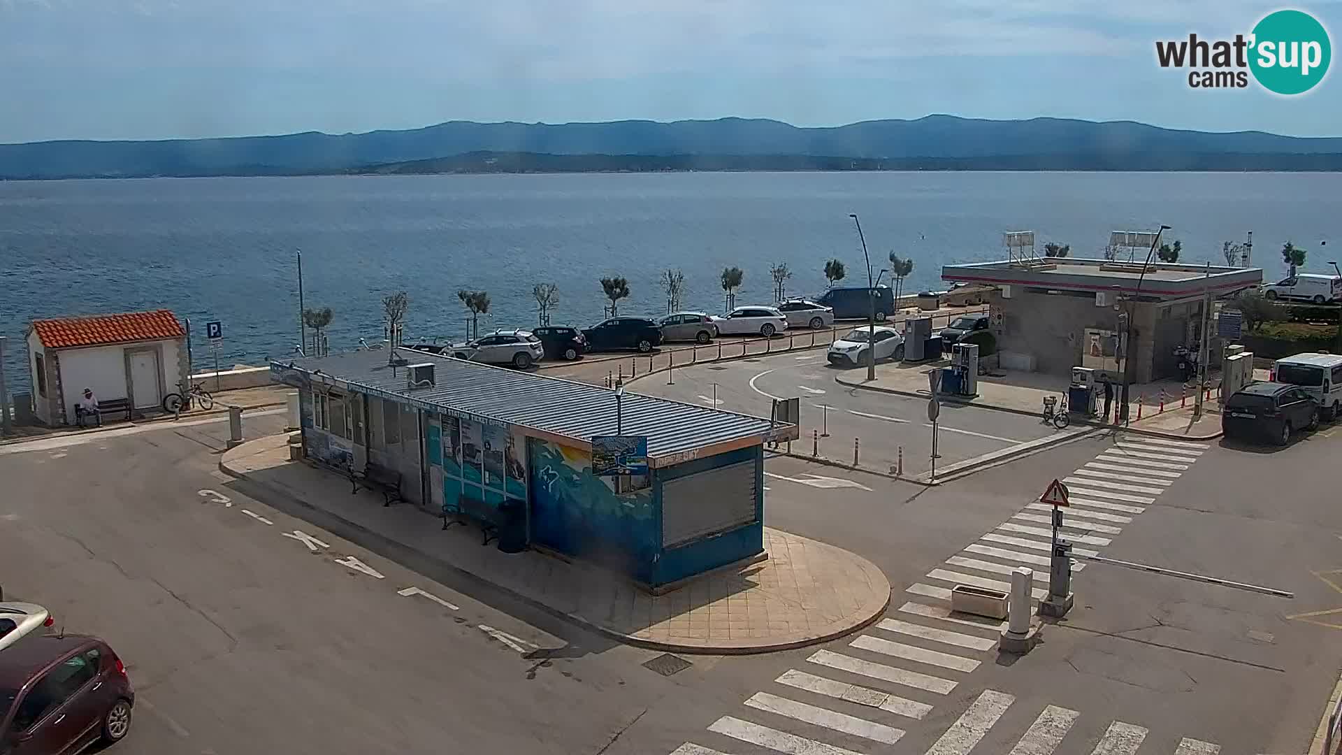 Webcam Bol centre-ville & marina – Vue en direct depuis Bol, île de Brač