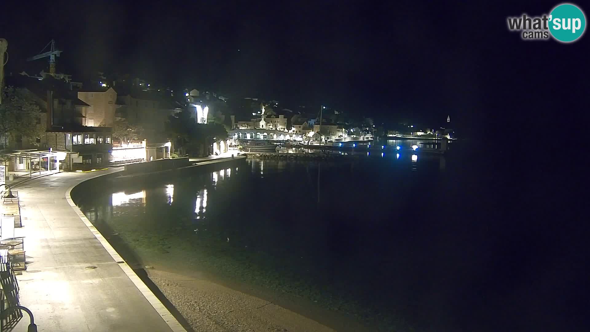 Webcam Bol Hafen & Ortszentrum – Liveblick aus Bol auf der Insel Brač