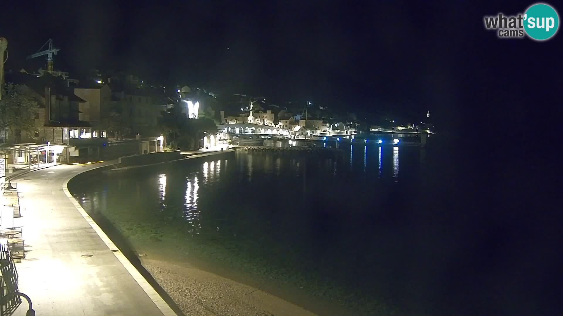 Webcam Bol Hafen & Ortszentrum – Liveblick aus Bol auf der Insel Brač