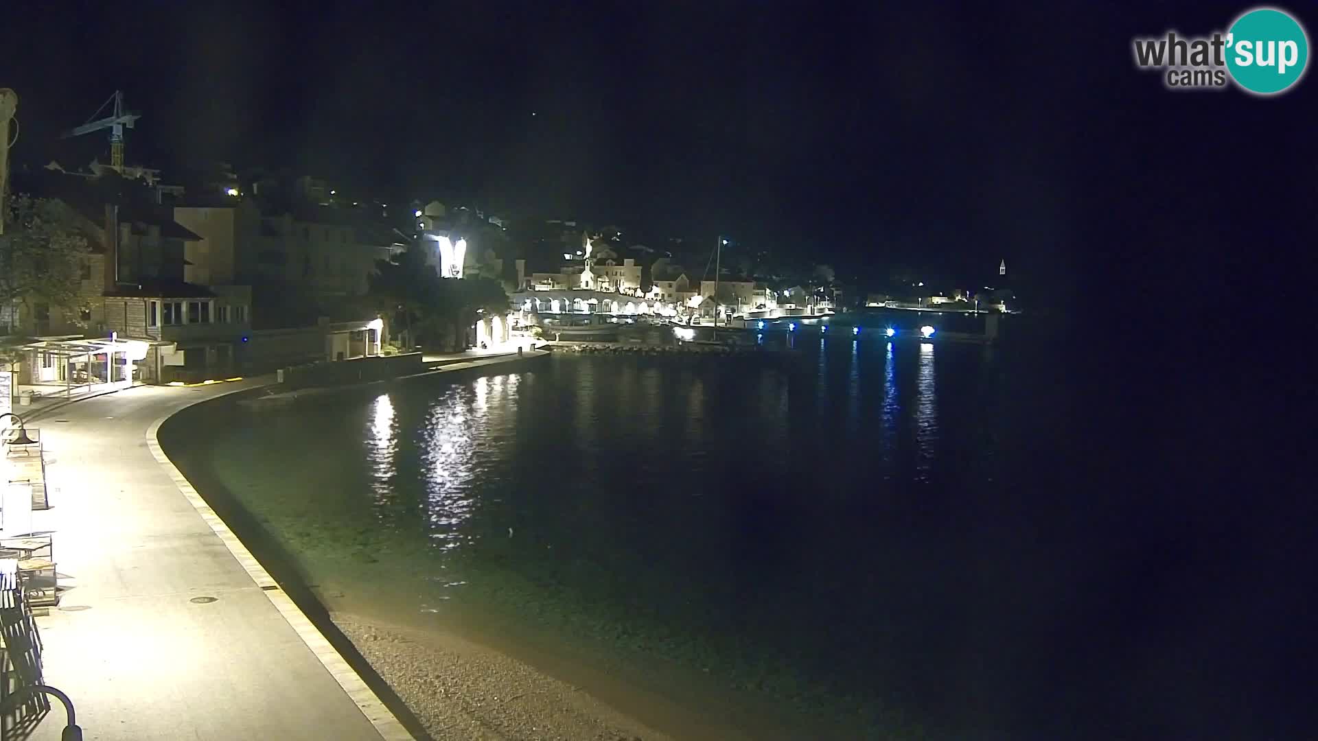 Webcam Bol Hafen & Ortszentrum – Liveblick aus Bol auf der Insel Brač