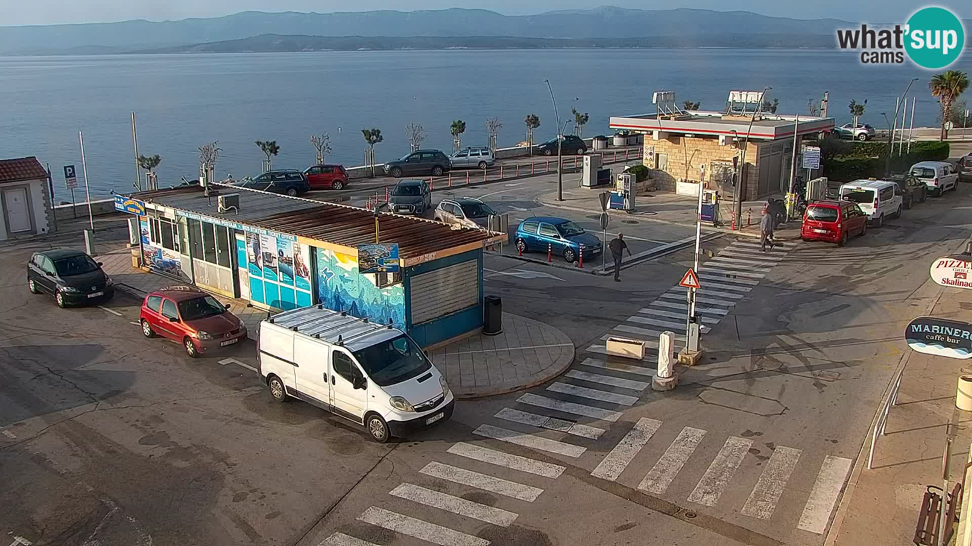 Webcam Bol centre-ville & marina – Vue en direct depuis Bol, île de Brač