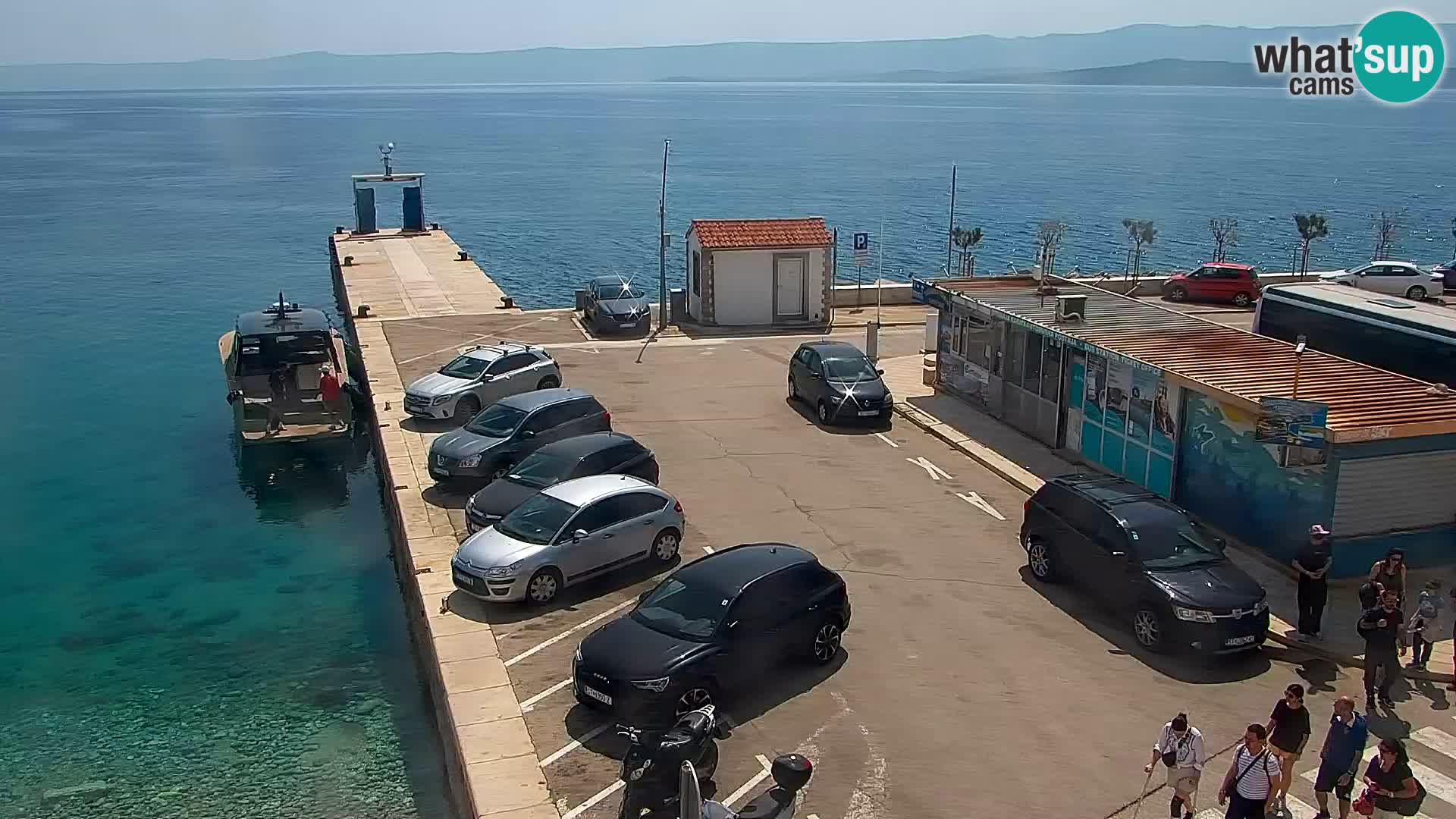 Webcam Bol Hafen & Ortszentrum – Liveblick aus Bol auf der Insel Brač
