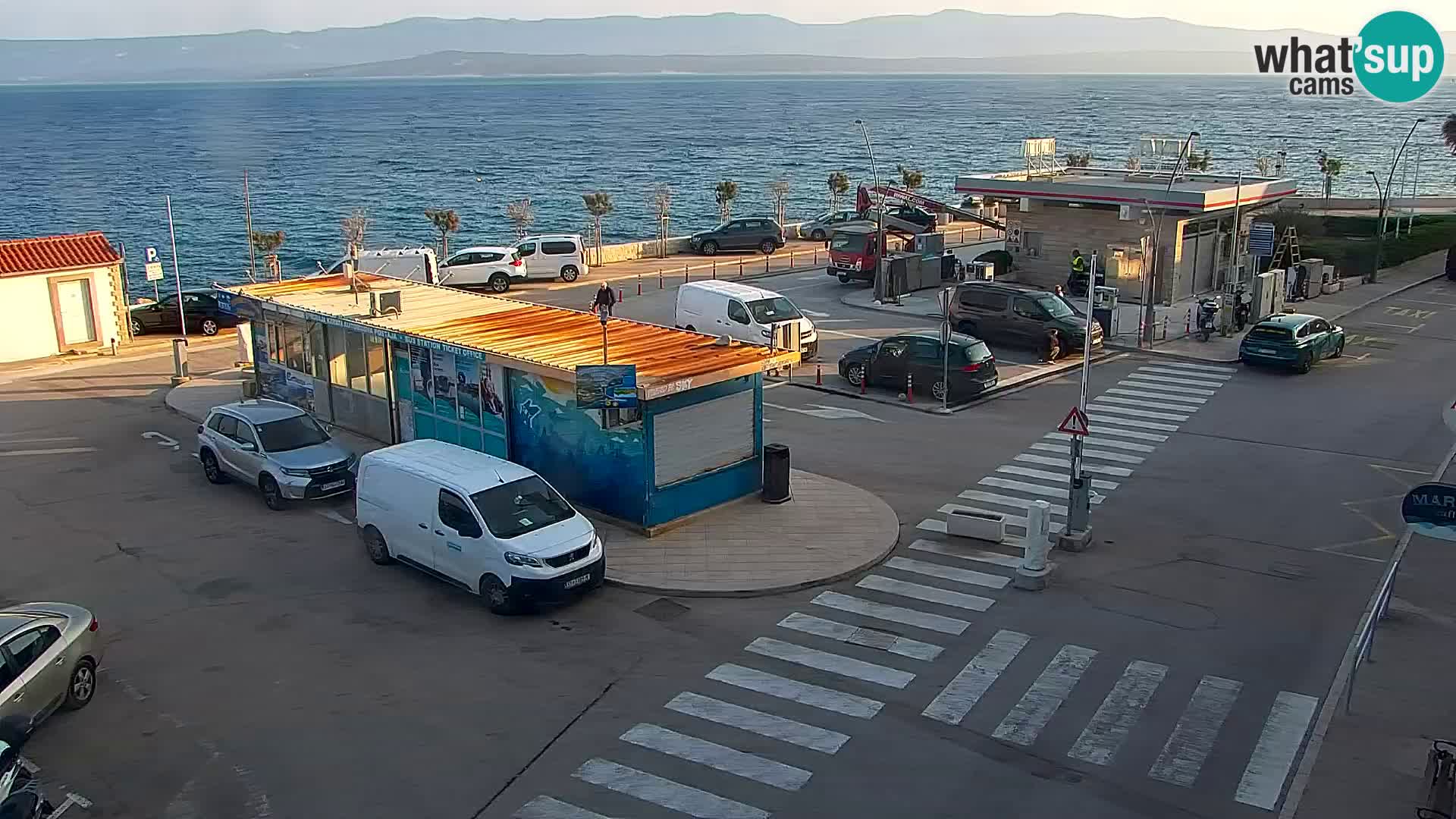 Webcam Bol centre-ville & marina – Vue en direct depuis Bol, île de Brač