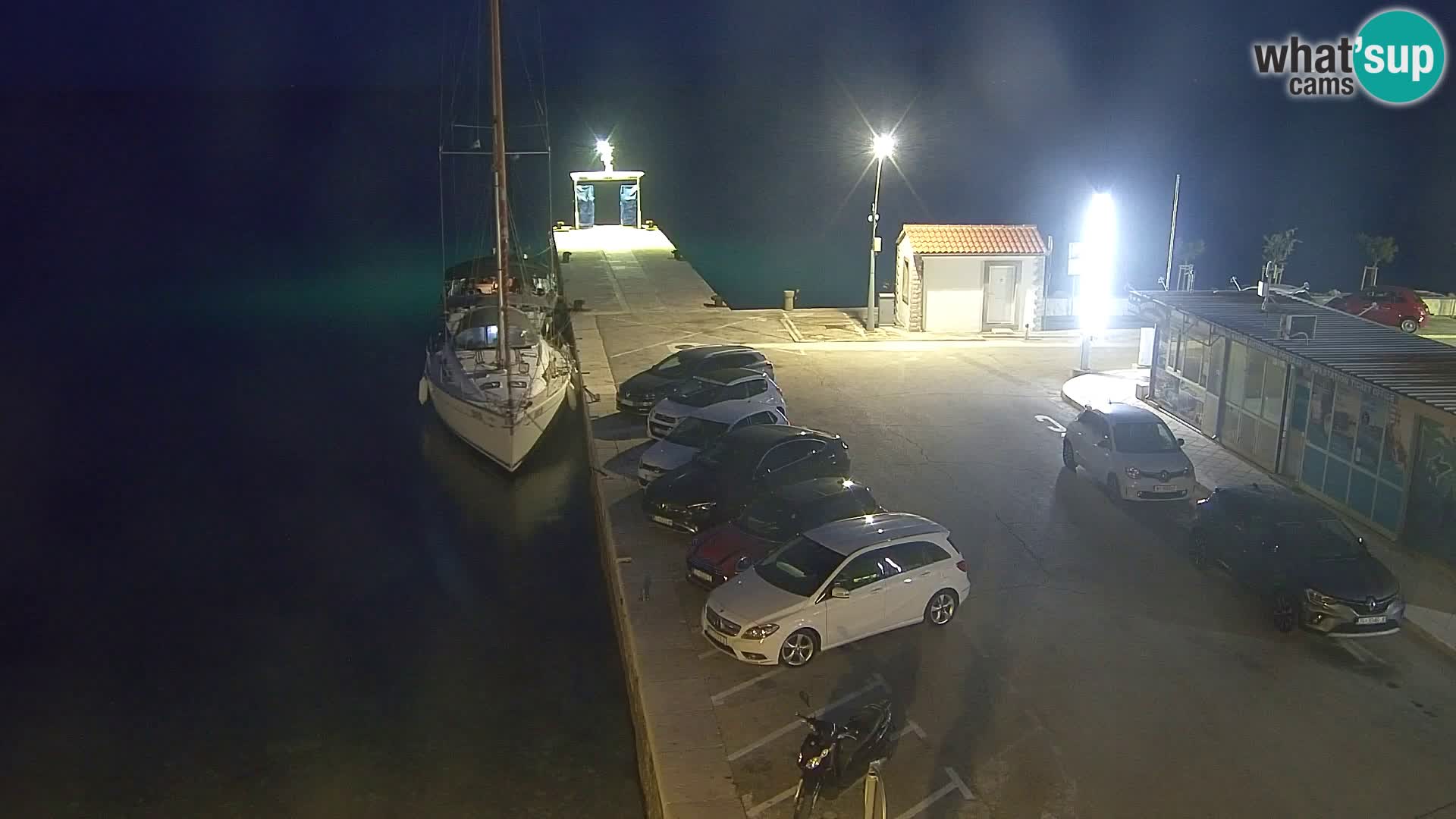 Webcam Bol Centre-Ville & Marina – Vue en direct depuis Bol, île de Brač