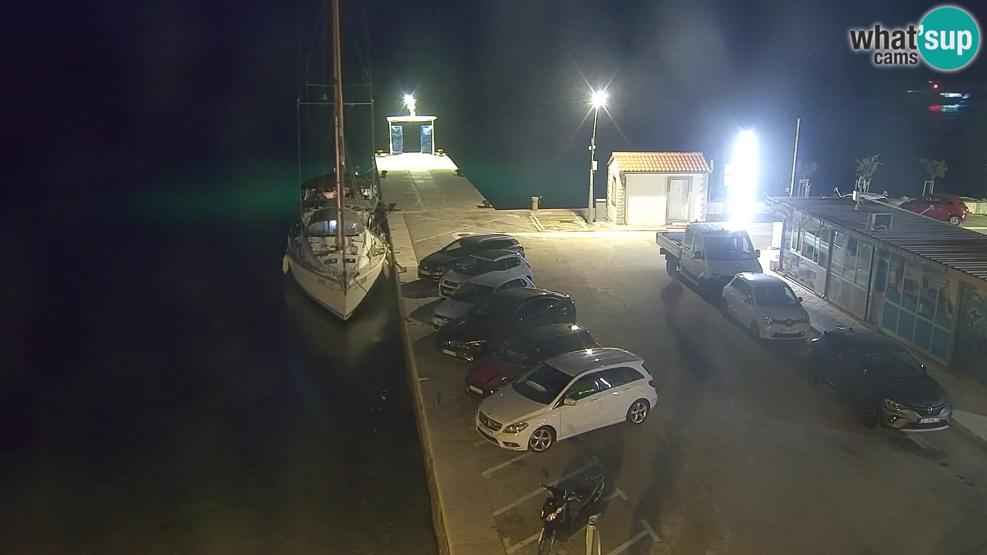 Webcam Bol Hafen & Ortszentrum – Liveblick aus Bol auf der Insel Brač