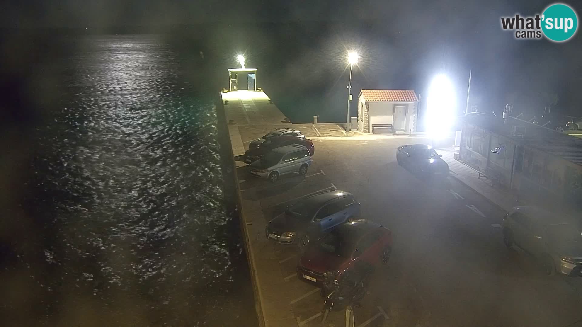 Webcam Bol Centro e Marina – Vista live dal porto di Bol