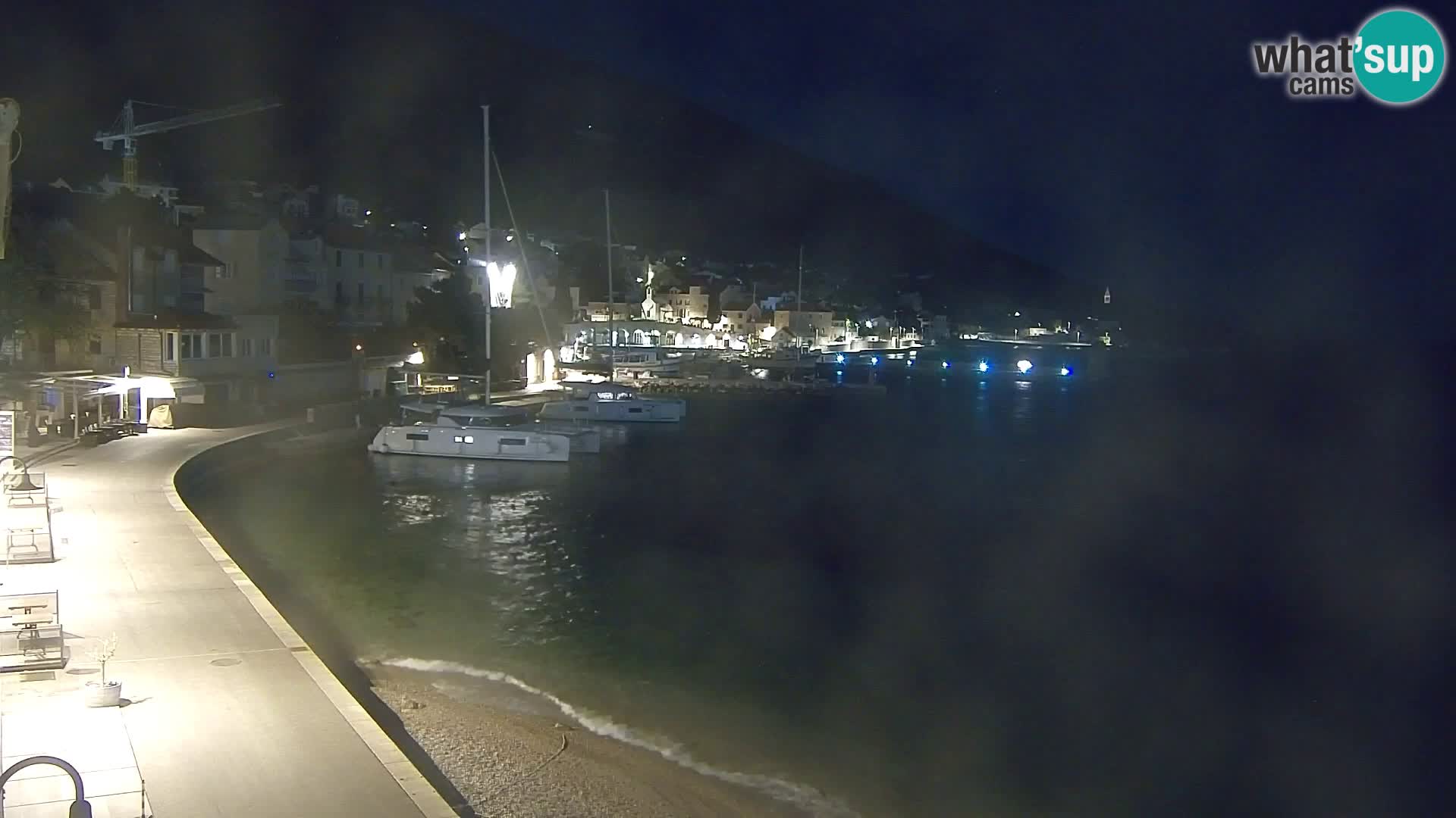 Webcam Bol Hafen & Ortszentrum – Liveblick aus Bol auf der Insel Brač