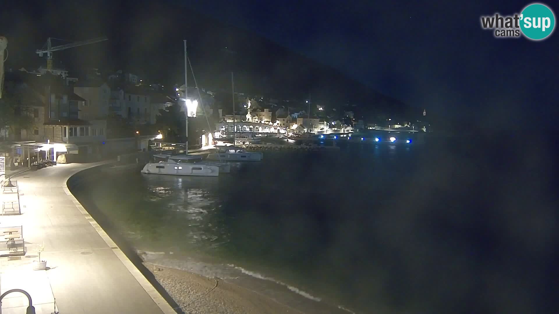 Webcam Bol Hafen & Ortszentrum – Liveblick aus Bol auf der Insel Brač