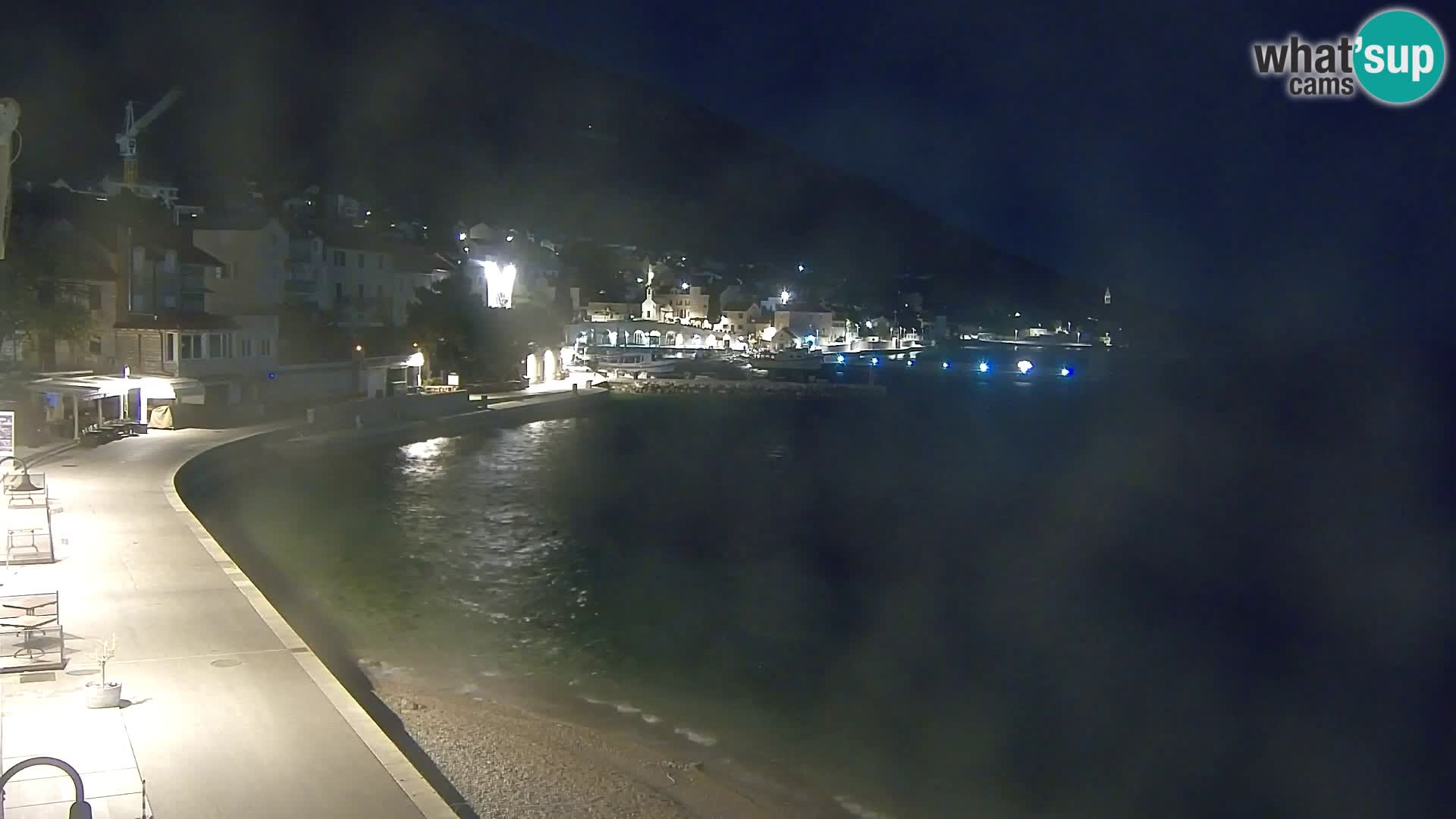 Webcam Bol Centre-Ville & Marina – Vue en direct depuis Bol, île de Brač