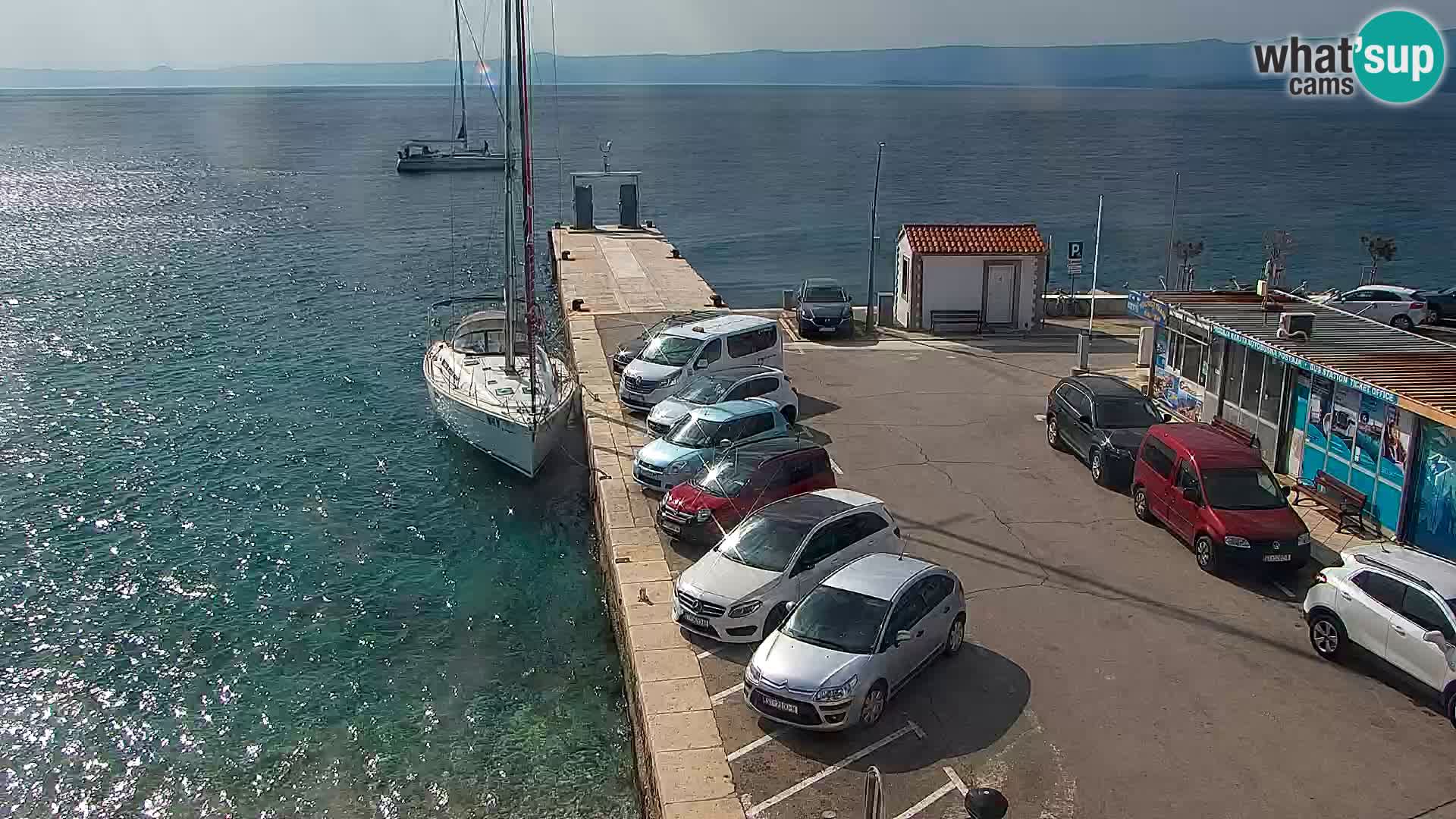 Webcam Bol Hafen & Ortszentrum – Liveblick aus Bol auf der Insel Brač