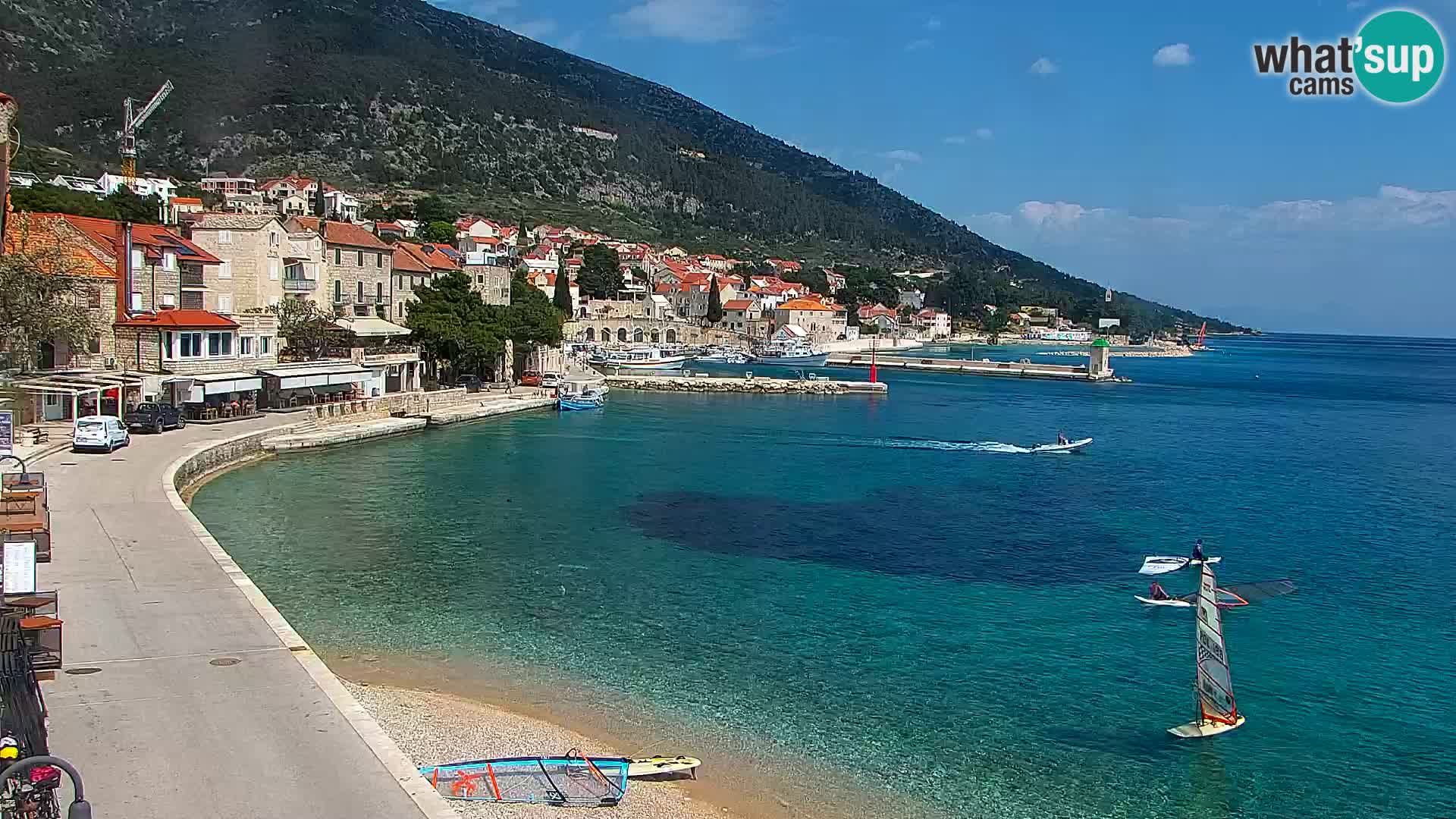 Webcam Bol Town Center & Marina – Live View from Bol, Brač