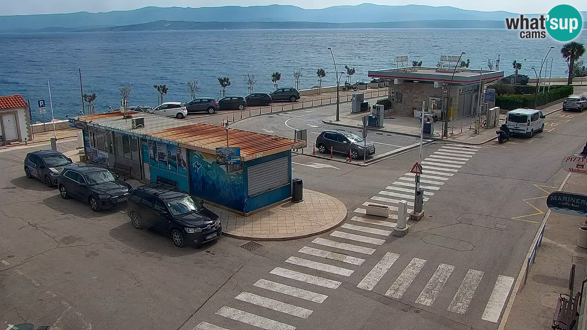 Webcam Bol Centro e Marina – Vista live dal porto di Bol