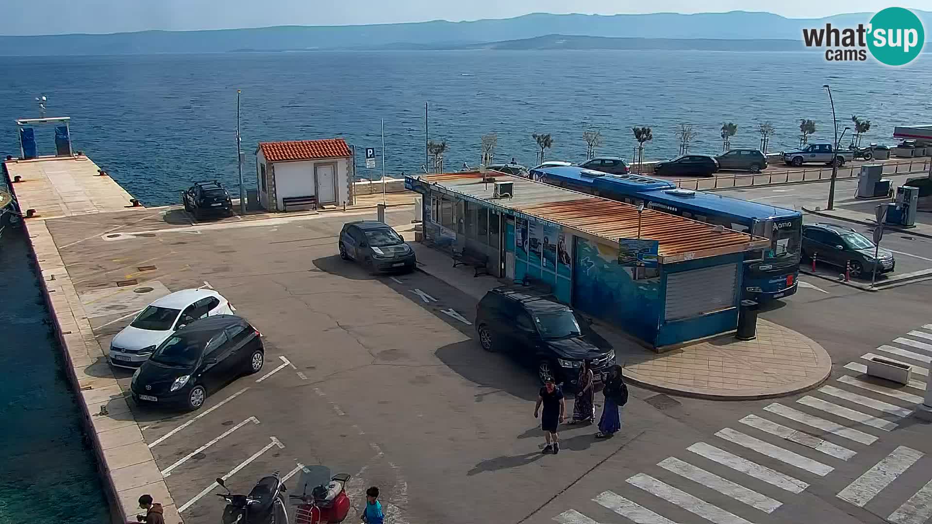 Webcam Bol Hafen & Ortszentrum – Liveblick aus Bol auf der Insel Brač