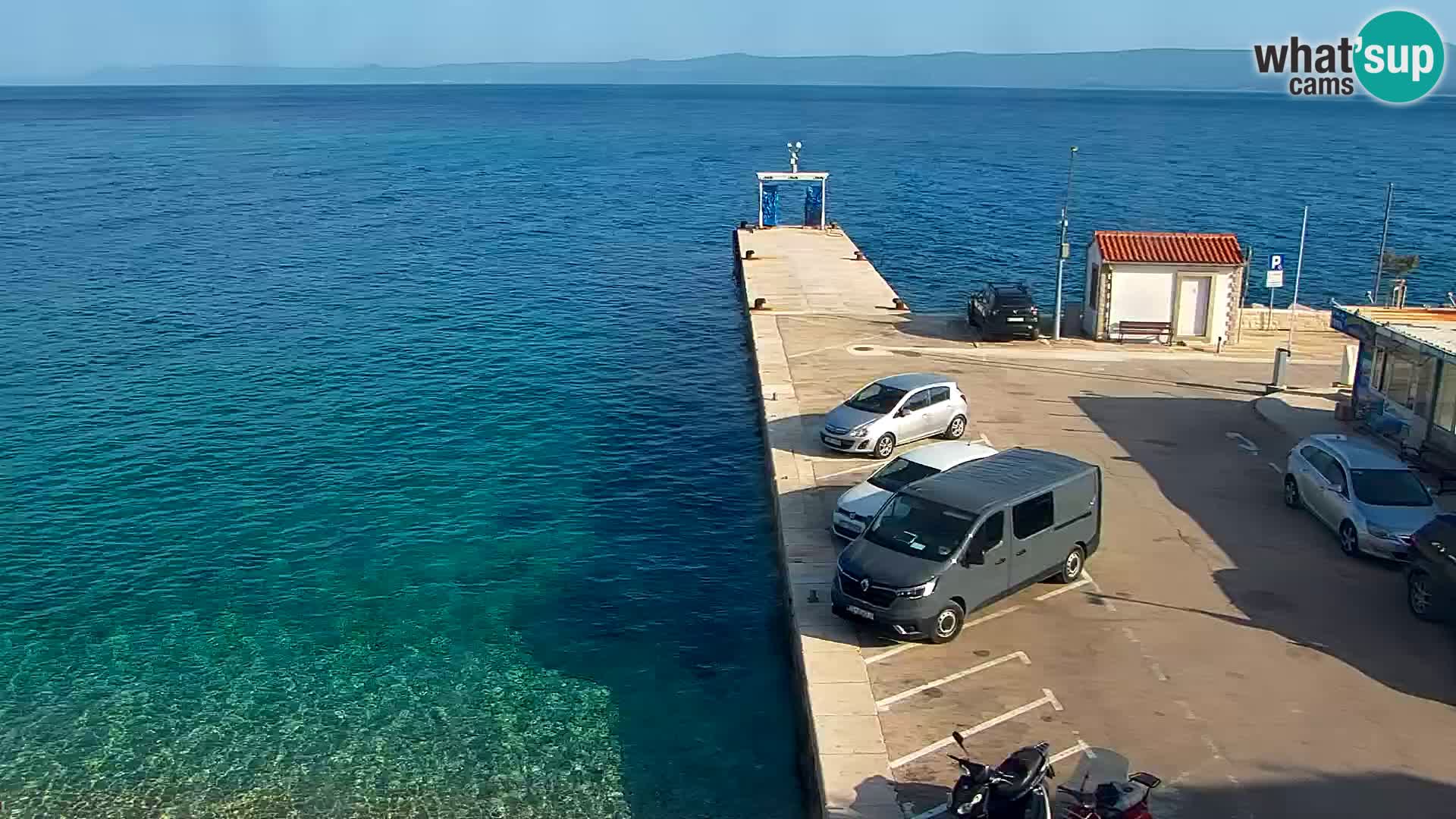 Webcam Bol Hafen & Ortszentrum – Liveblick aus Bol auf der Insel Brač