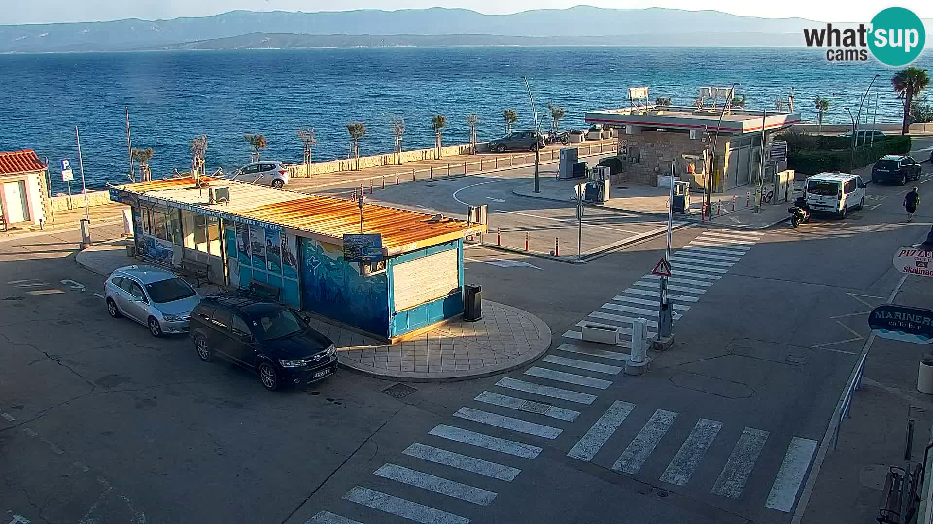 Webcam Bol Centre-Ville & Marina – Vue en direct depuis Bol, île de Brač