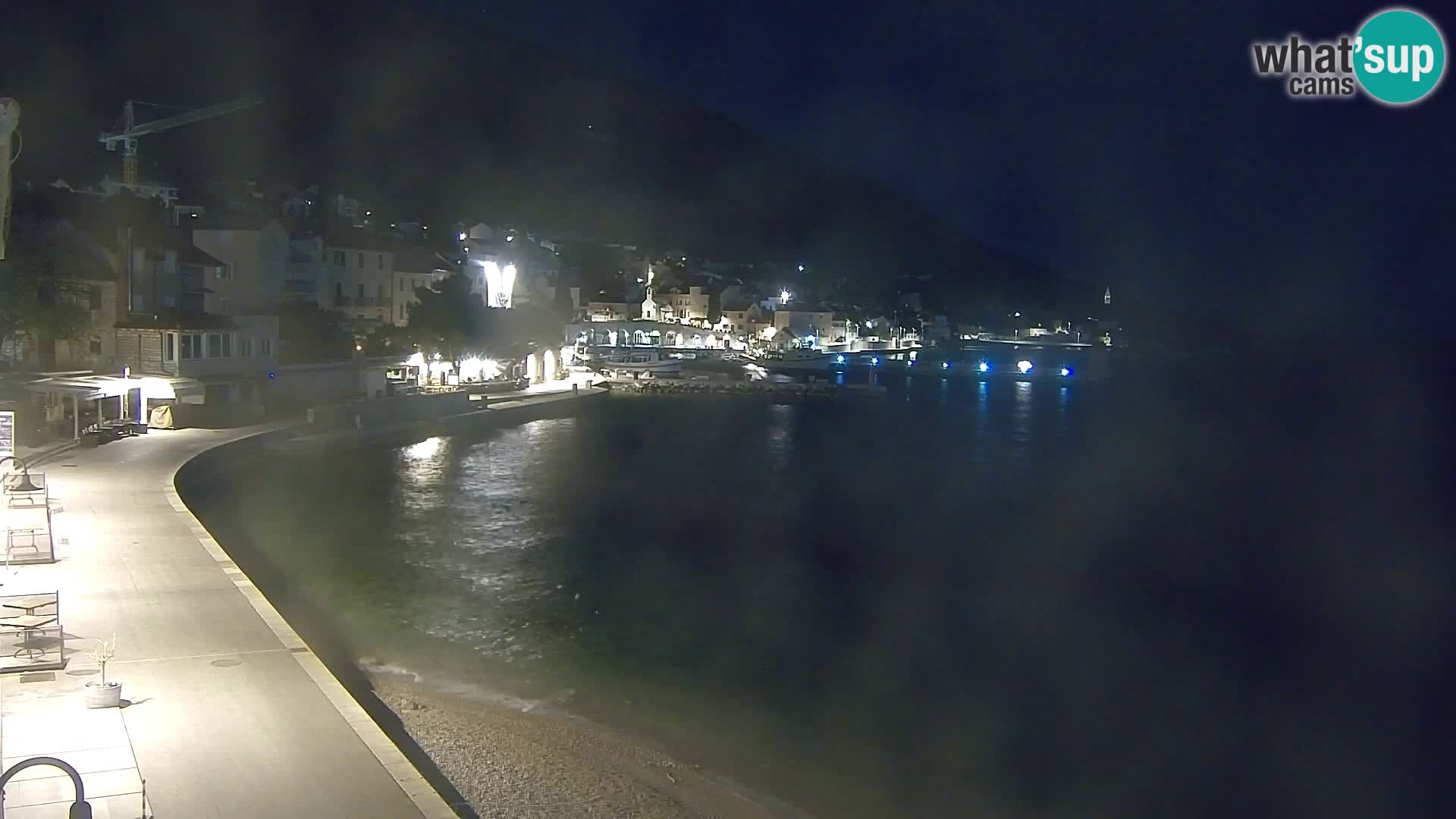 Webcam Bol centre-ville & marina – Vue en direct depuis Bol, île de Brač