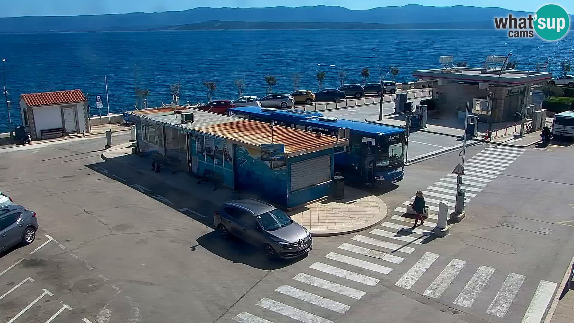 Webcam Bol Hafen & Ortszentrum – Liveblick aus Bol auf der Insel Brač