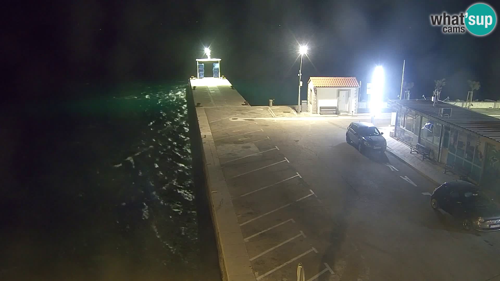 Webcam Bol Centre-Ville & Marina – Vue en direct depuis Bol, île de Brač