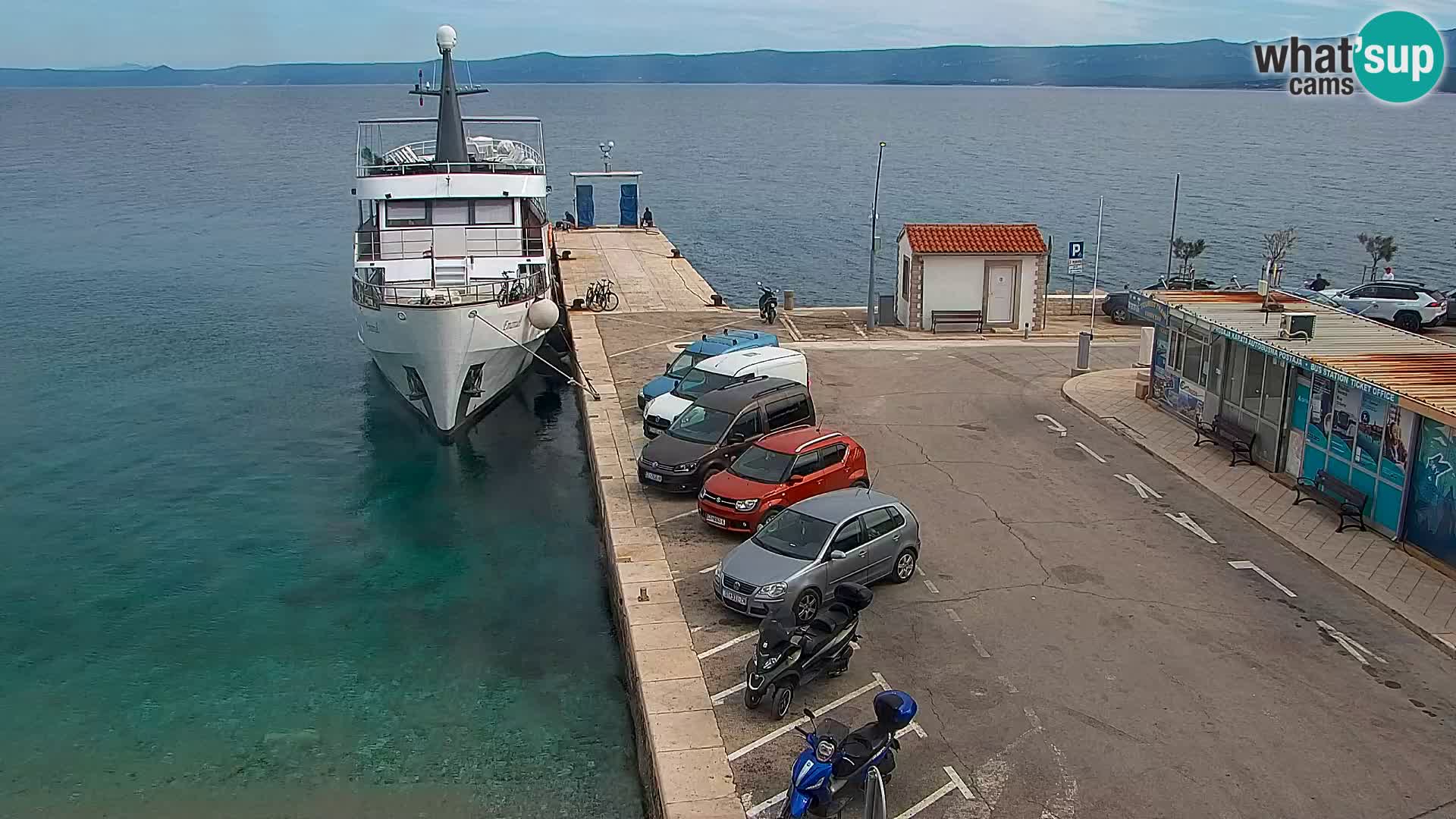 Webcam Bol Town Center & Marina – Live View from Bol, Brač