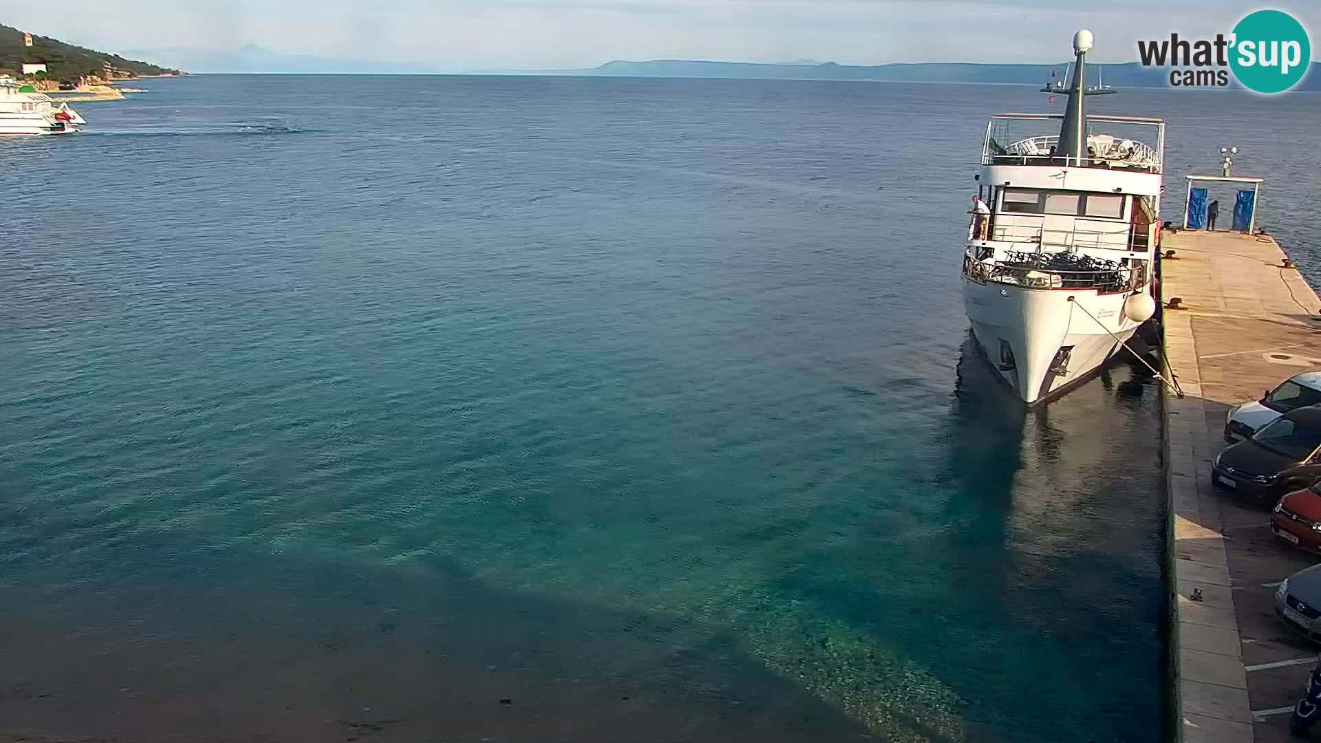Webcam Bol Hafen & Ortszentrum – Liveblick aus Bol auf der Insel Brač