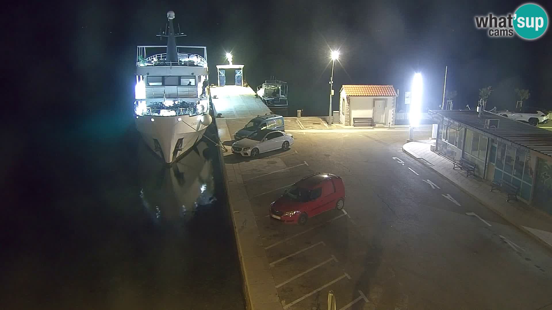 Webcam Bol Centre-Ville & Marina – Vue en direct depuis Bol, île de Brač