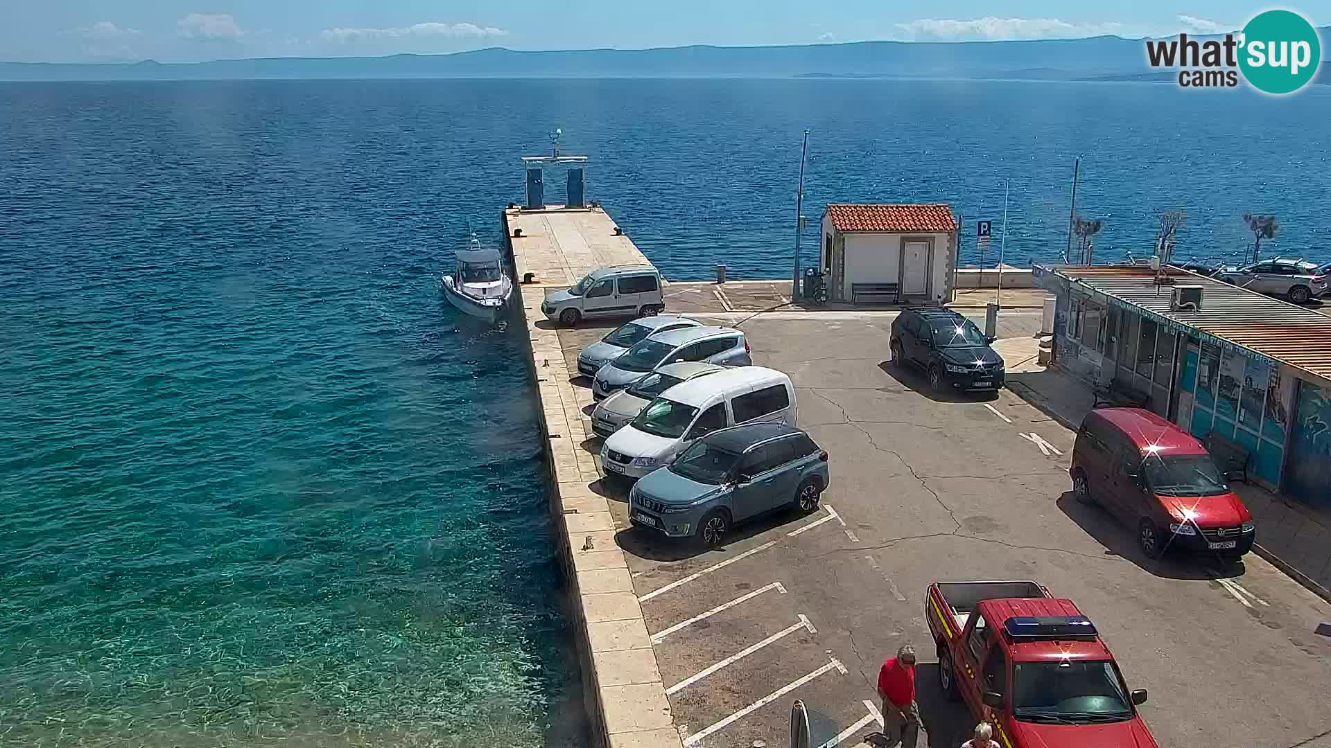 Webcam Bol Centre-Ville & Marina – Vue en direct depuis Bol, île de Brač