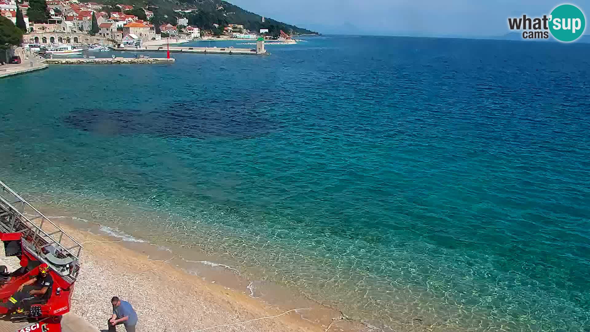 Webcam Bol Hafen & Ortszentrum – Liveblick aus Bol auf der Insel Brač