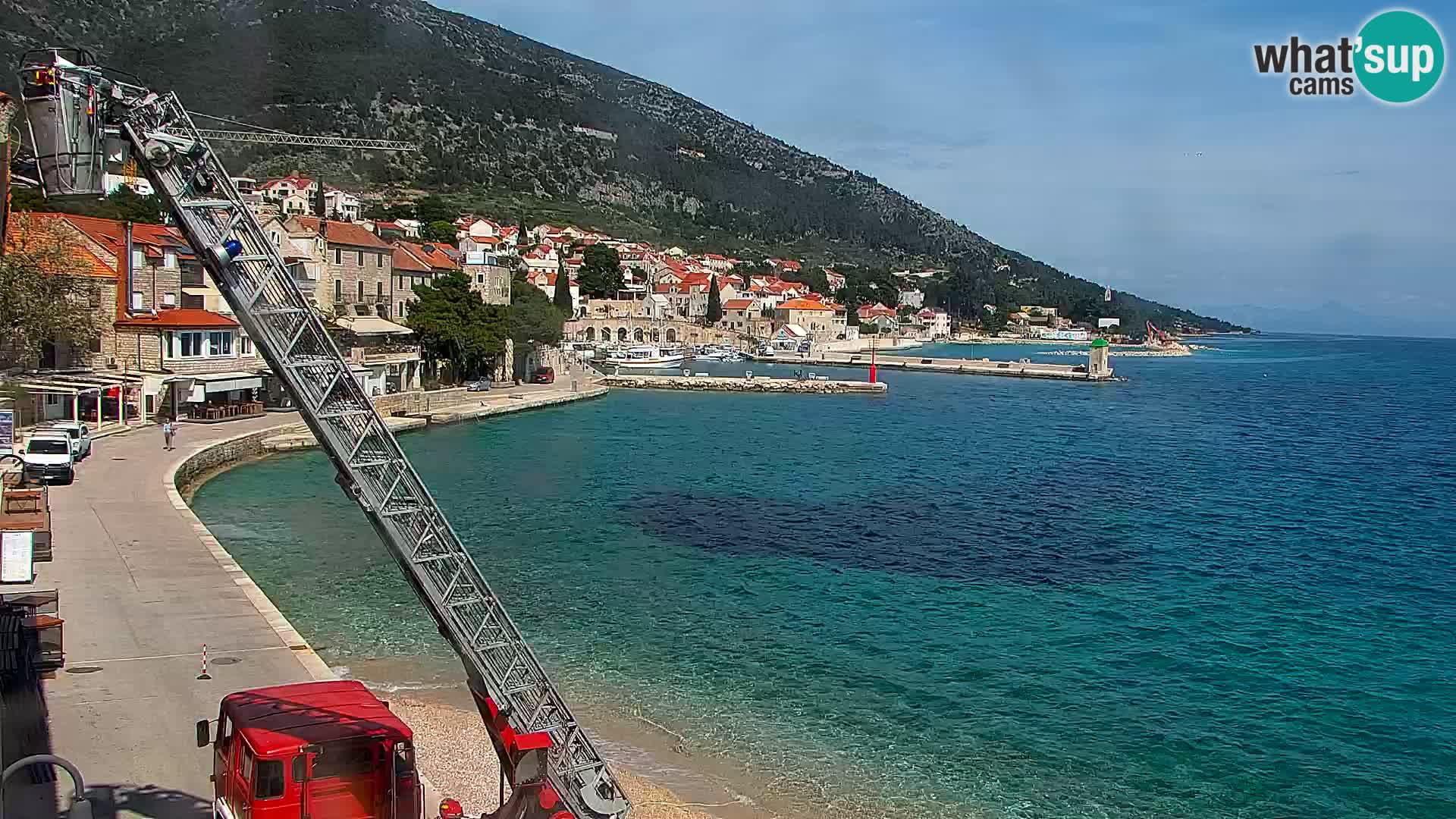 Webcam Bol Town Center & Marina – Live View from Bol, Brač