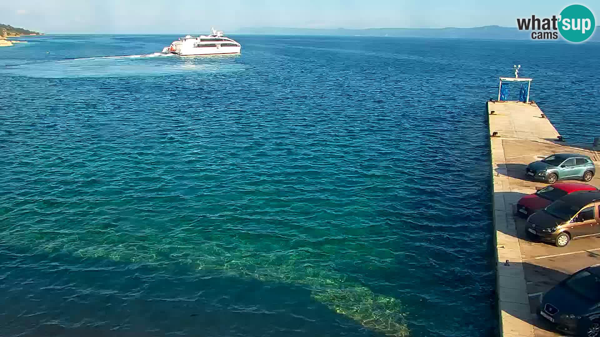 Webcam Bol Centre-Ville & Marina – Vue en direct depuis Bol, île de Brač