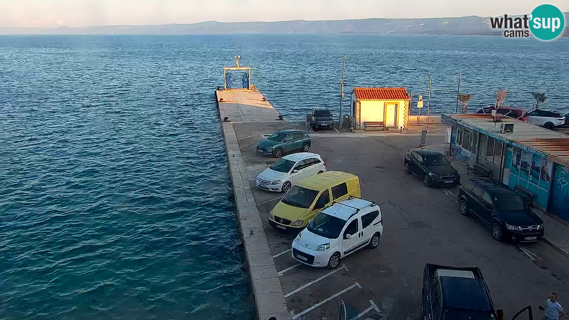 Webcam Bol centre-ville & marina – Vue en direct depuis Bol, île de Brač