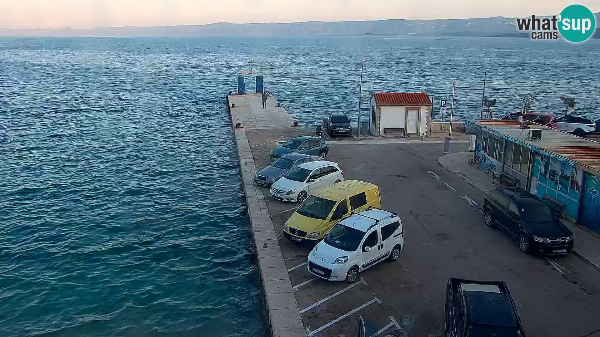 Webcam Bol Centre-Ville & Marina – Vue en direct depuis Bol, île de Brač