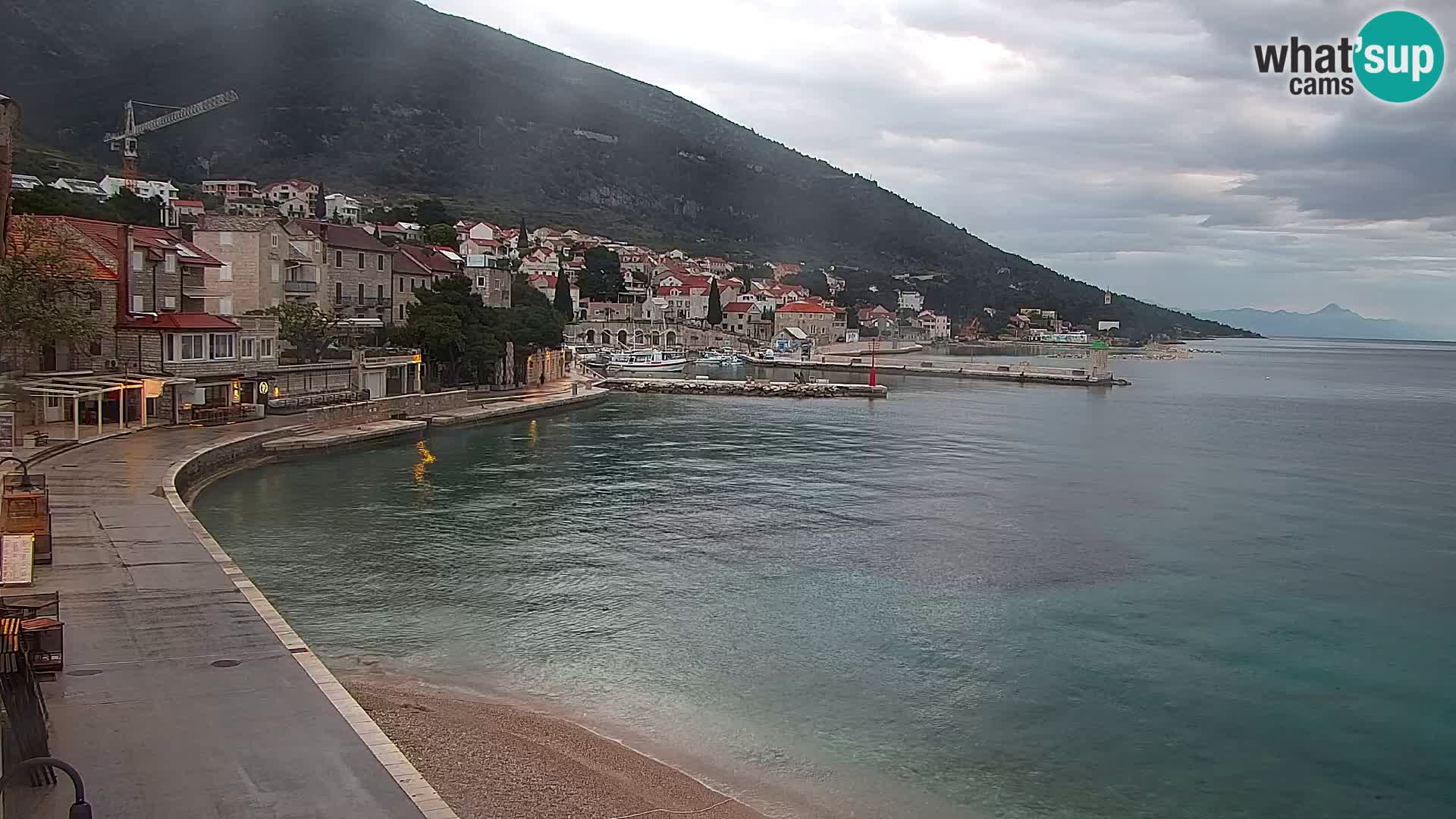 Webcam Bol Hafen & Ortszentrum – Liveblick aus Bol auf der Insel Brač