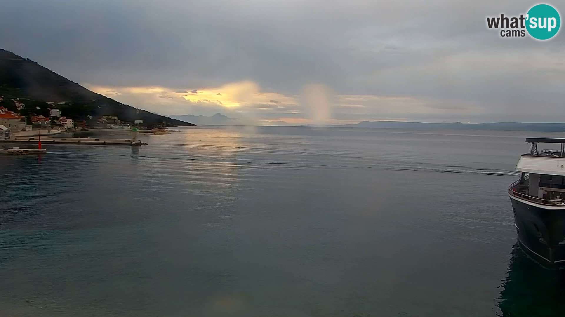 Webcam Bol centre-ville & marina – Vue en direct depuis Bol, île de Brač