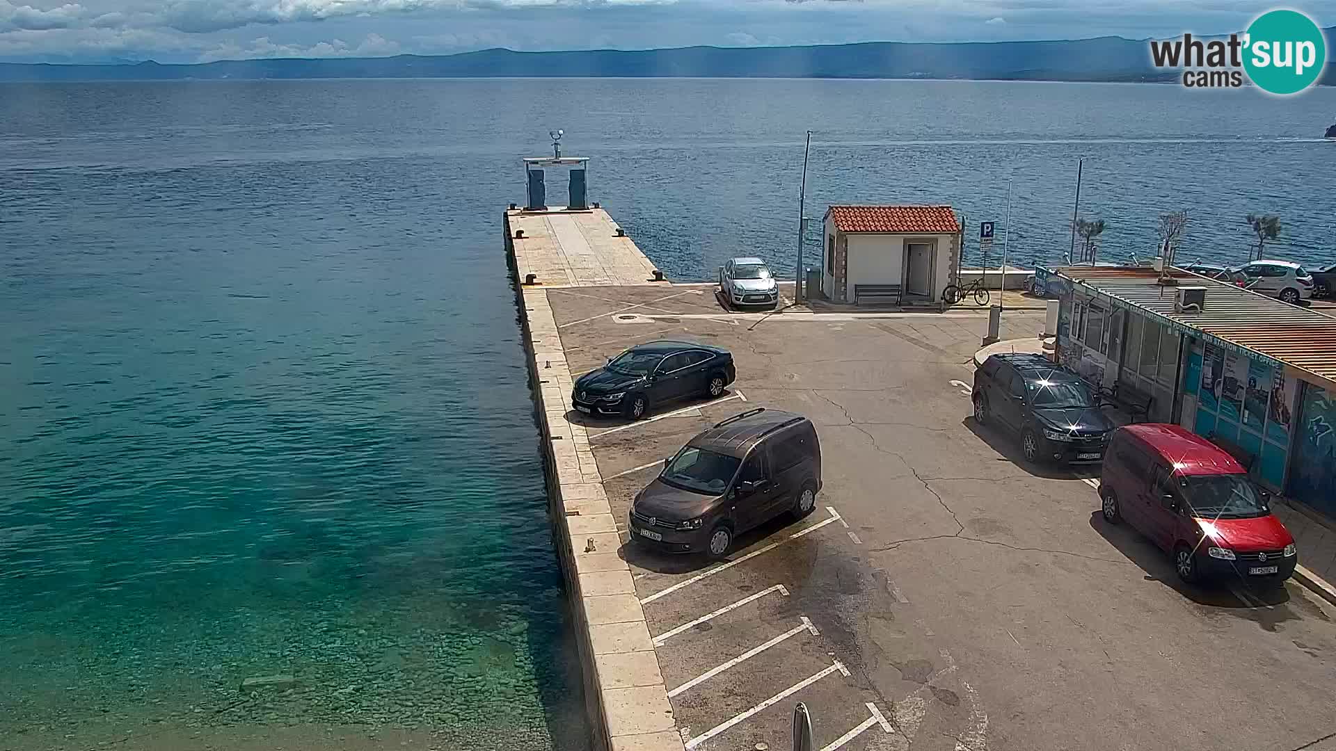 Webcam Bol centre-ville & marina – Vue en direct depuis Bol, île de Brač