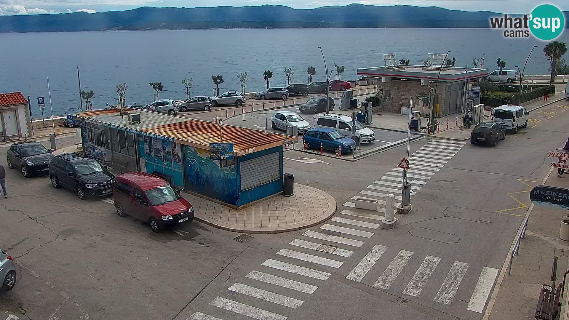 Webcam Bol Centre-Ville & Marina – Vue en direct depuis Bol, île de Brač